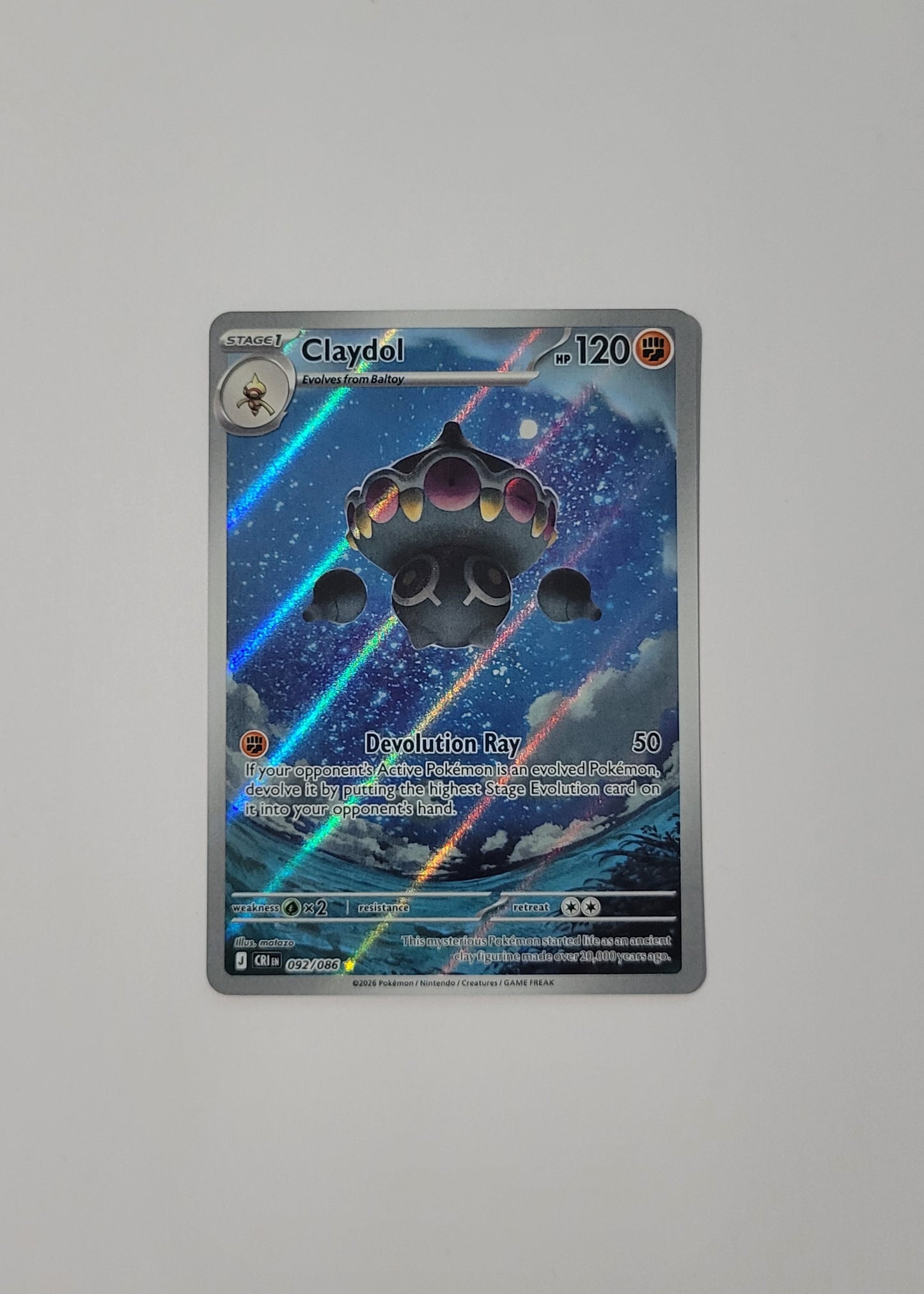 Claydol 092/086 - Chaos Rising