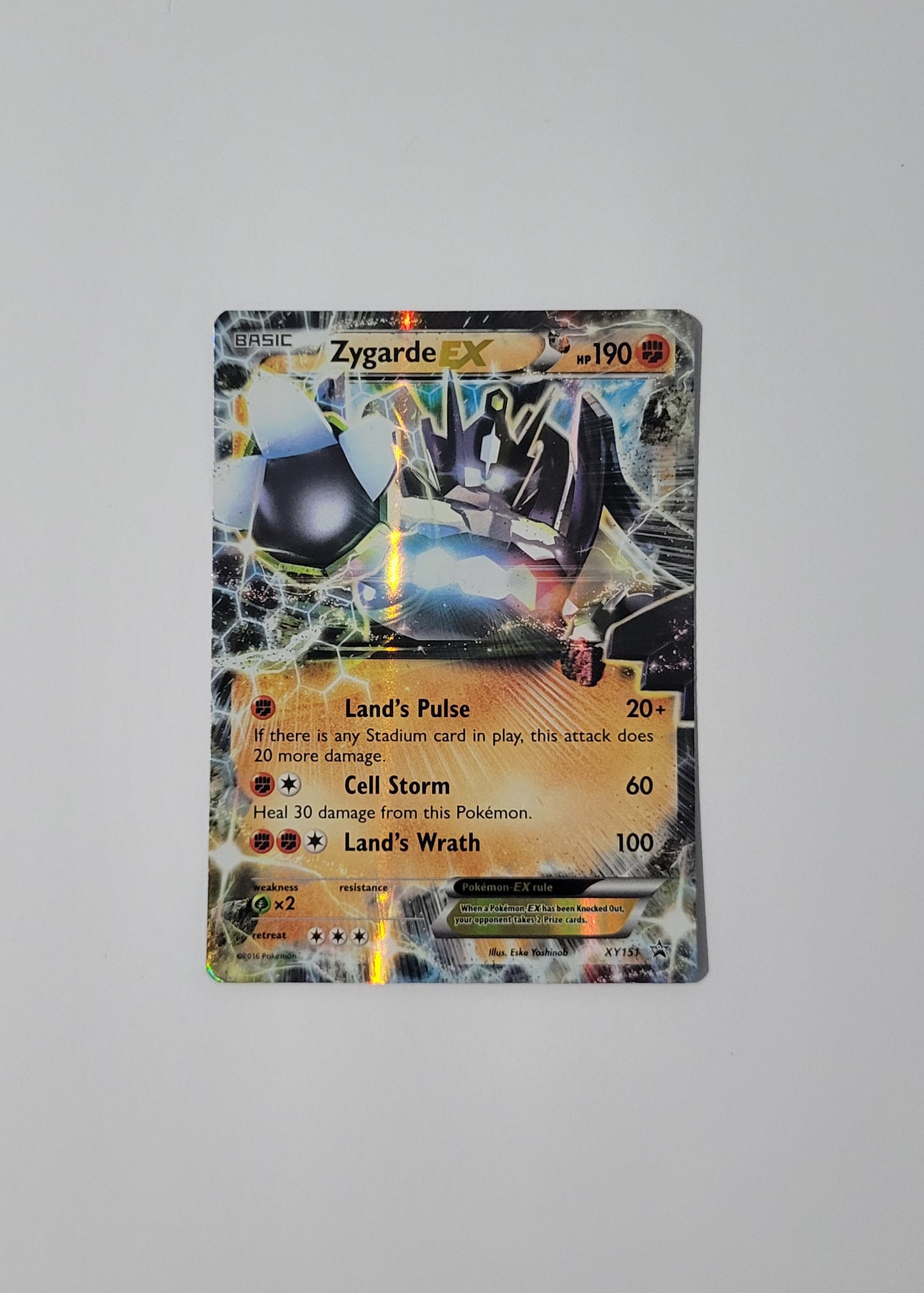Zygarde EX XY151 - Black Star Promo