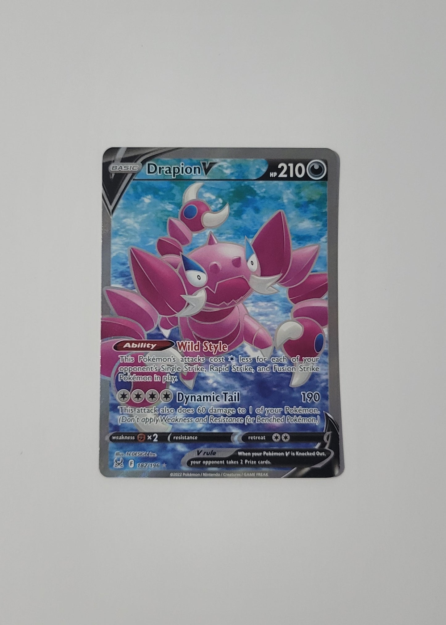 Drapion V 182/196 - Lost Origin