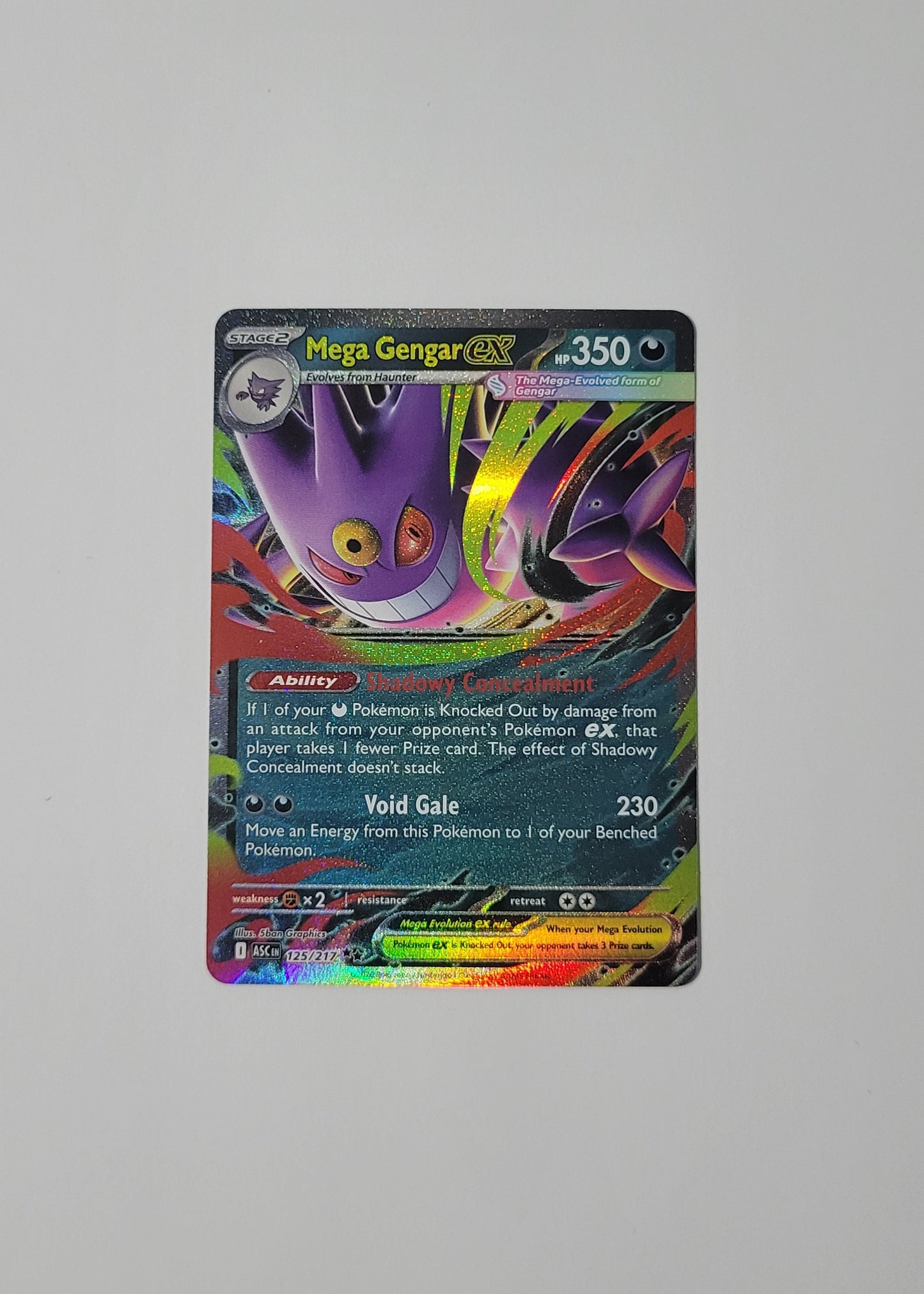 Mega Gengar ex 125/217 - Ascended Heroes