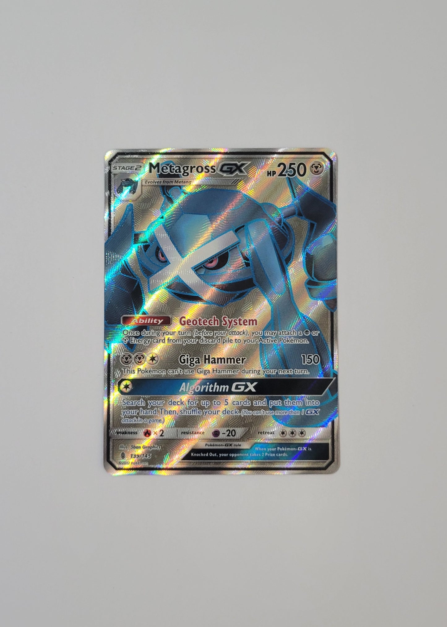 Metagross GX 139/145 - Guardians Rising