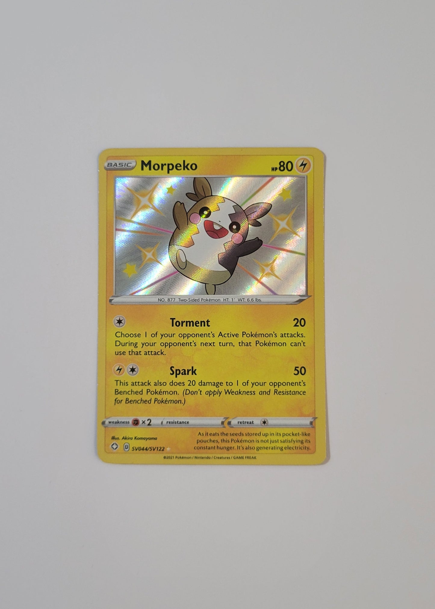 Morpeko SV044/SV122 - Shining Fates: Shiny Vault