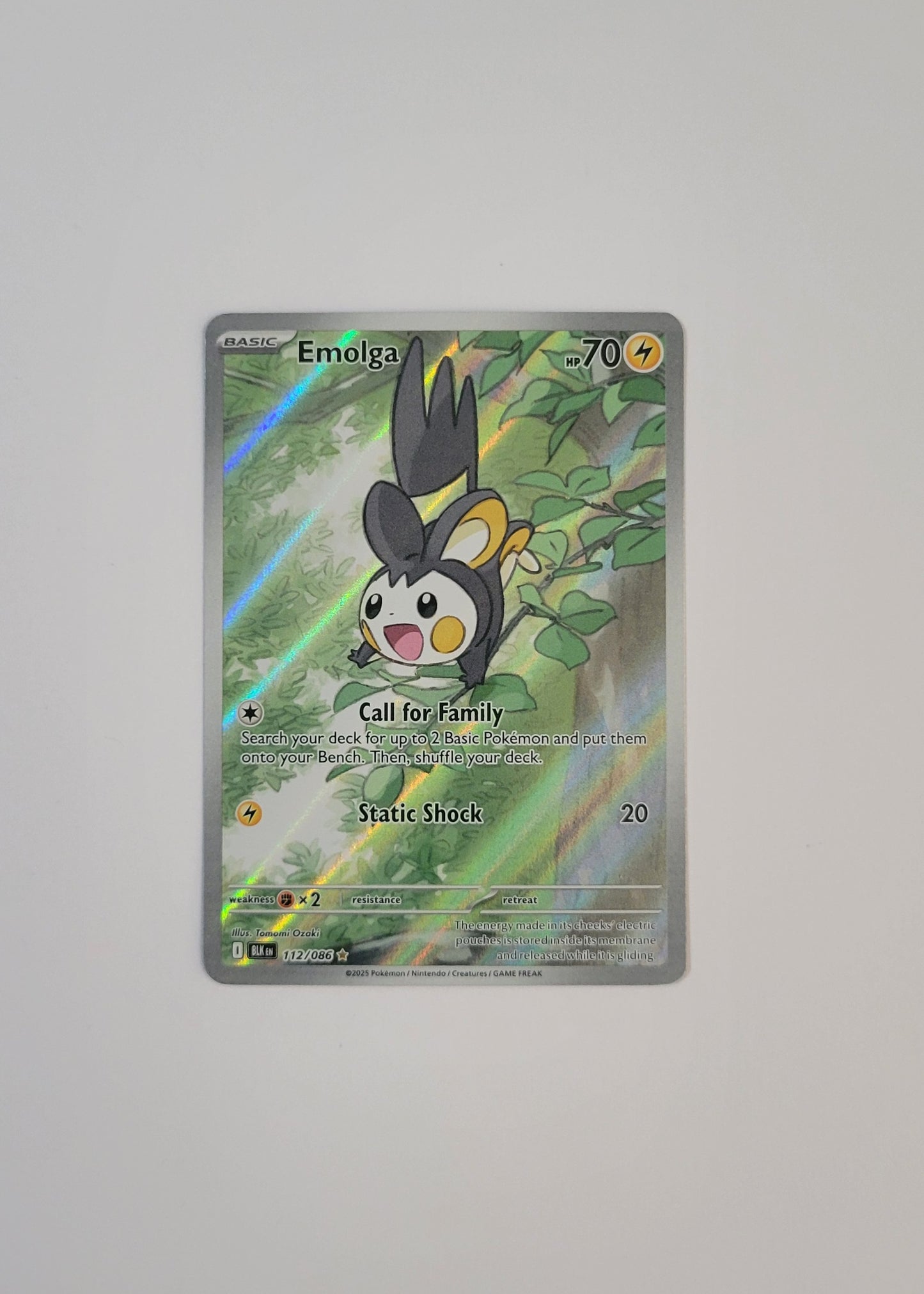 Emolga 112/086 - Black Bolt