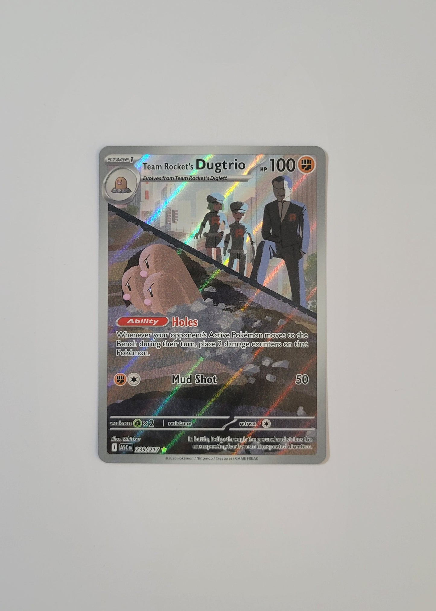 Team Rocket's Dugtrio 239/217 - Ascended Heroes