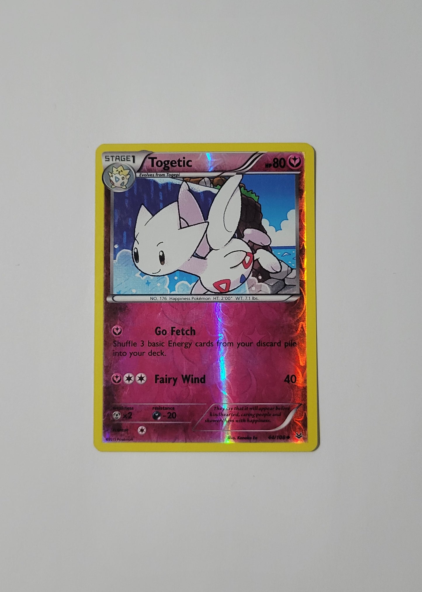 Togetic 44/108 (Reverse Holo) - Roaring Skies