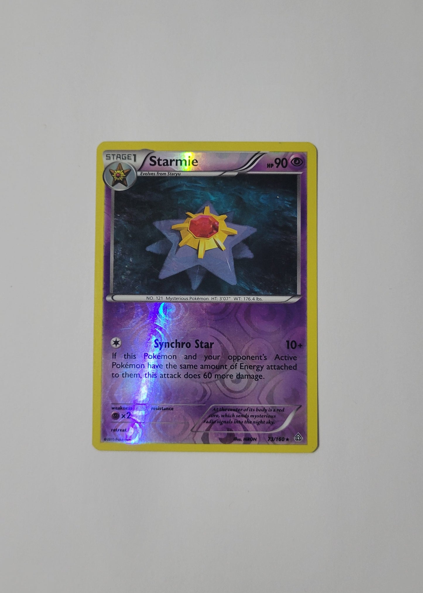 Starmie 73/160 (Reverse Holo) - Primal Clash