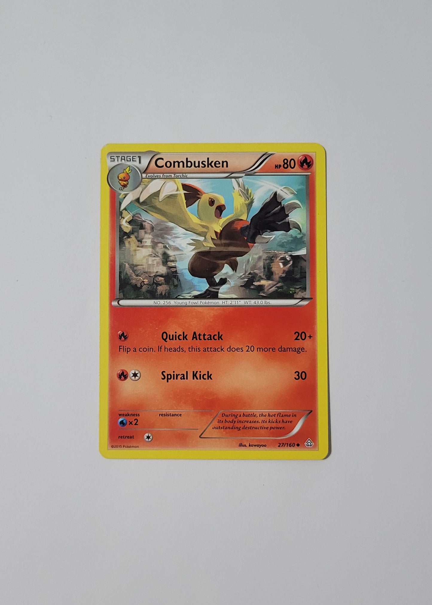 Combusken 27/160 - Primal Clash