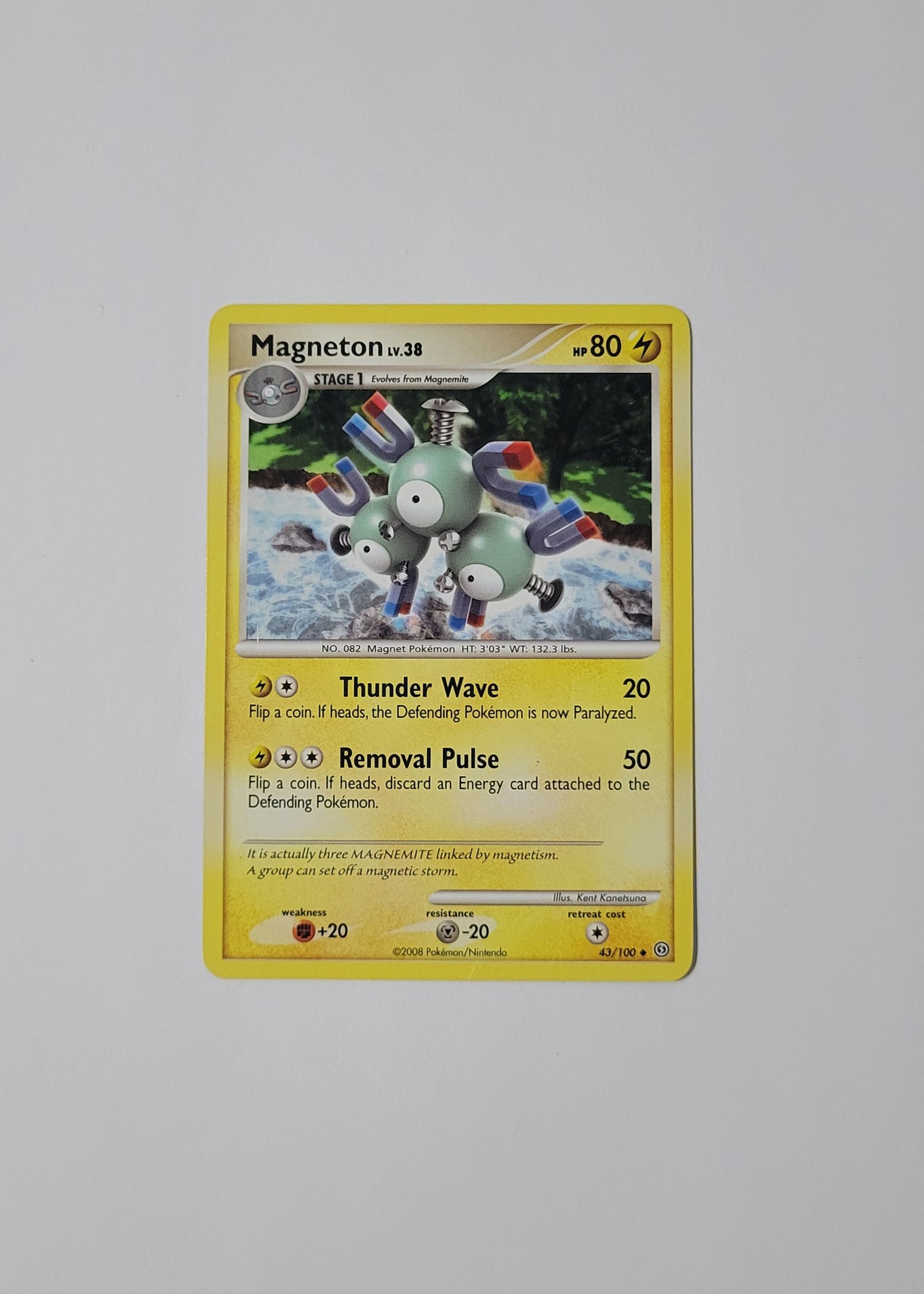 Magneton LV.38 43/100 - Stormfront
