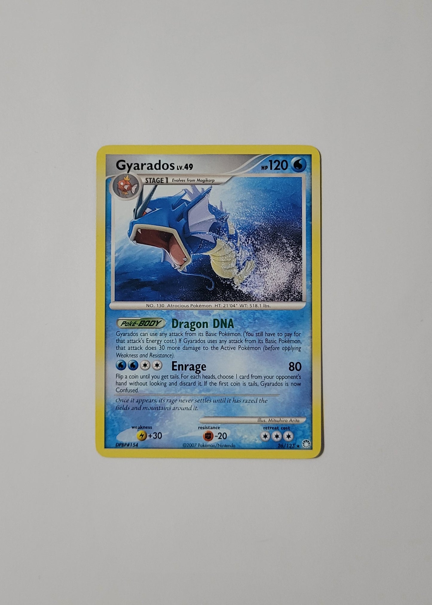 Gyarados LV. 49 26/123 - Mysterious Treasures
