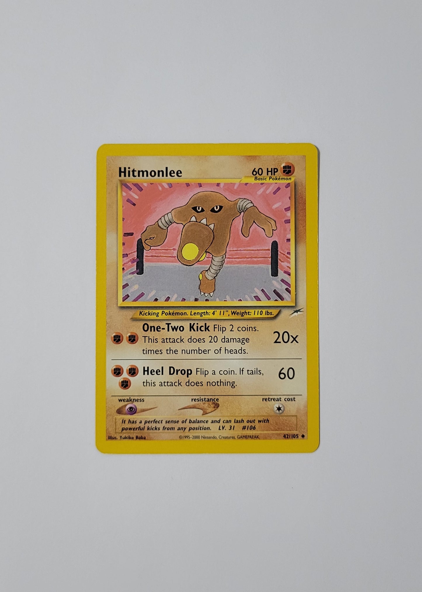 Hitmonlee 42/105 - Neo Destiny
