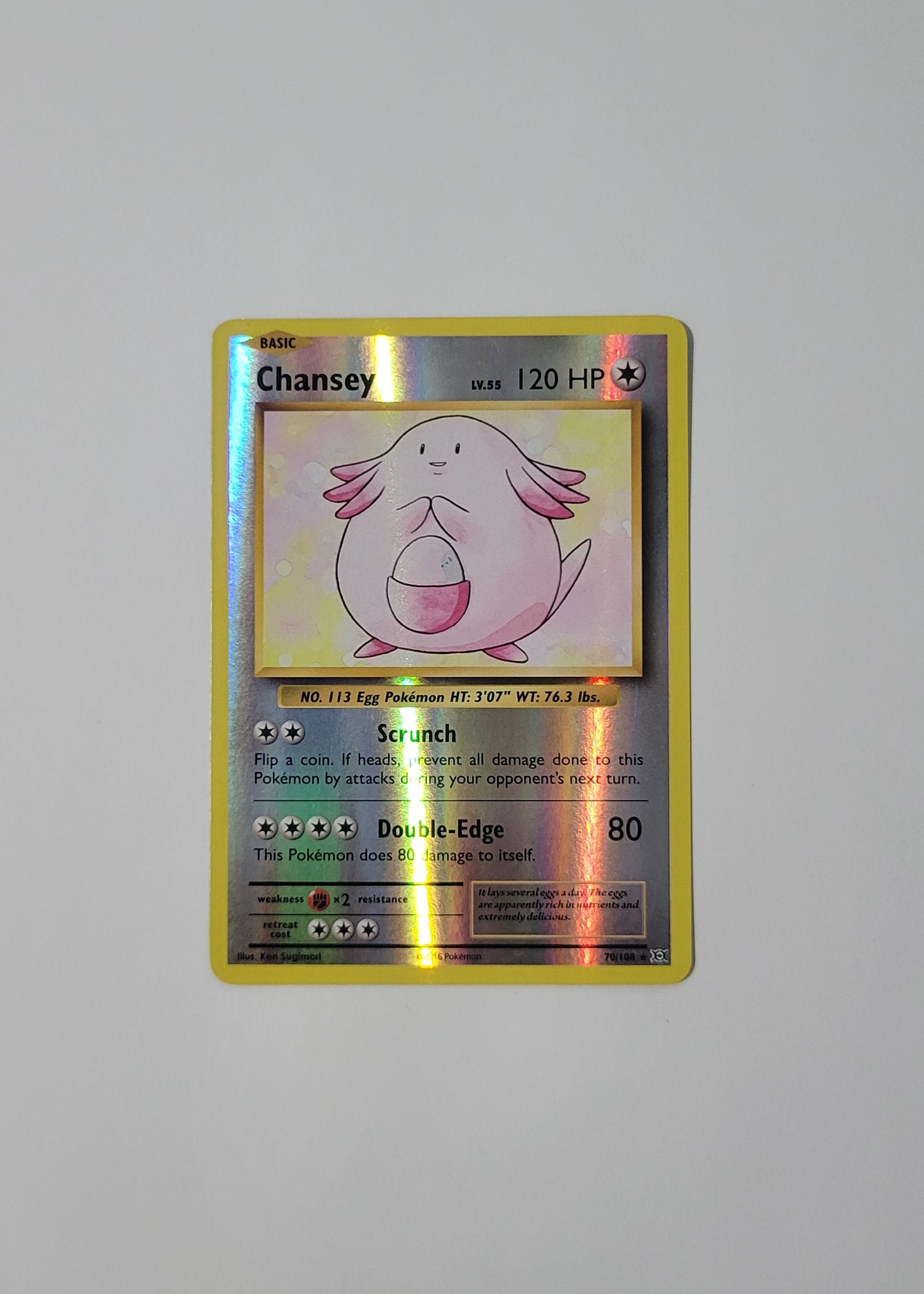 Chansey 70/108 (Reverse Holo) - Evolutions