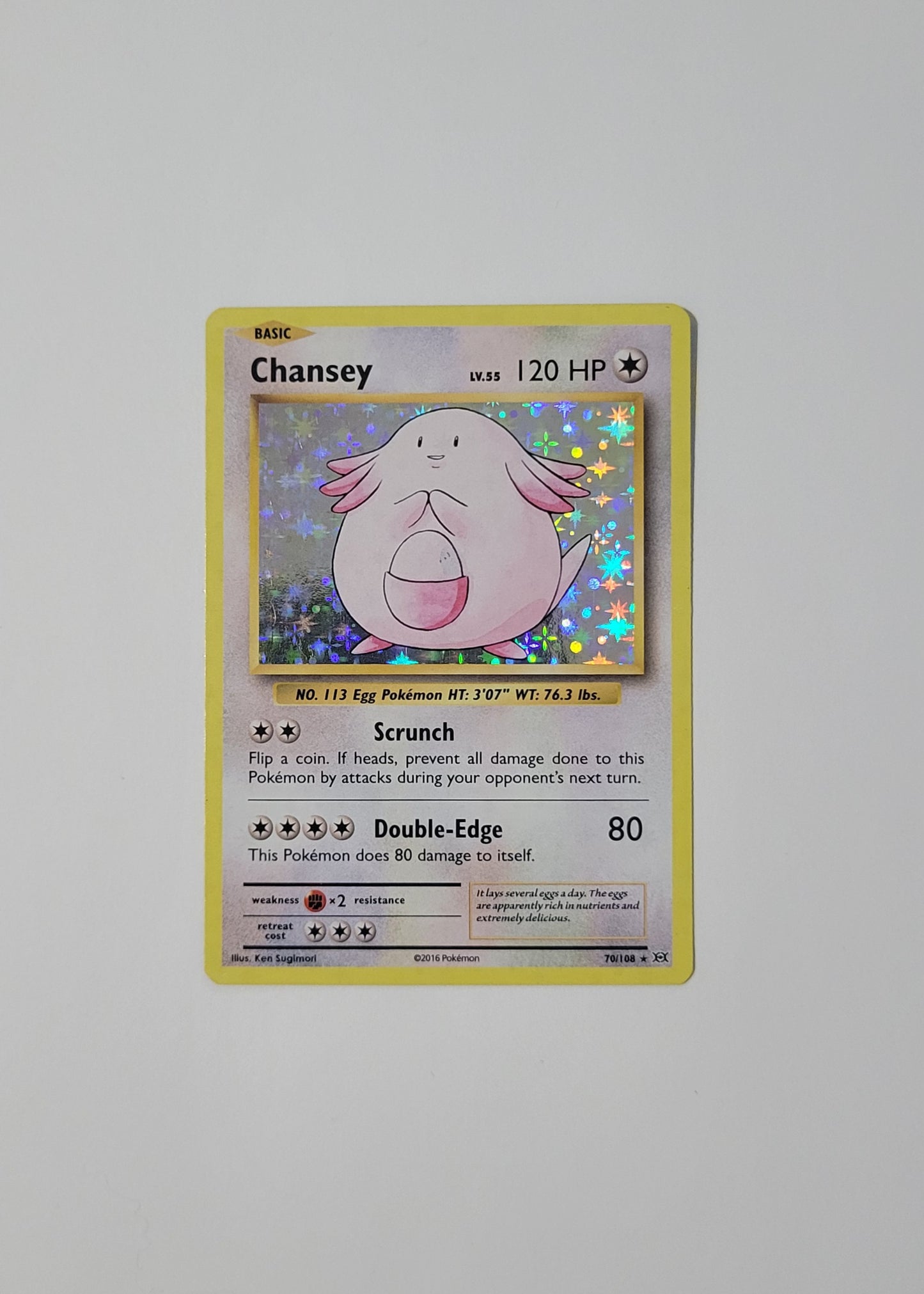 Chansey 70/108 (Holo) - Evolutions