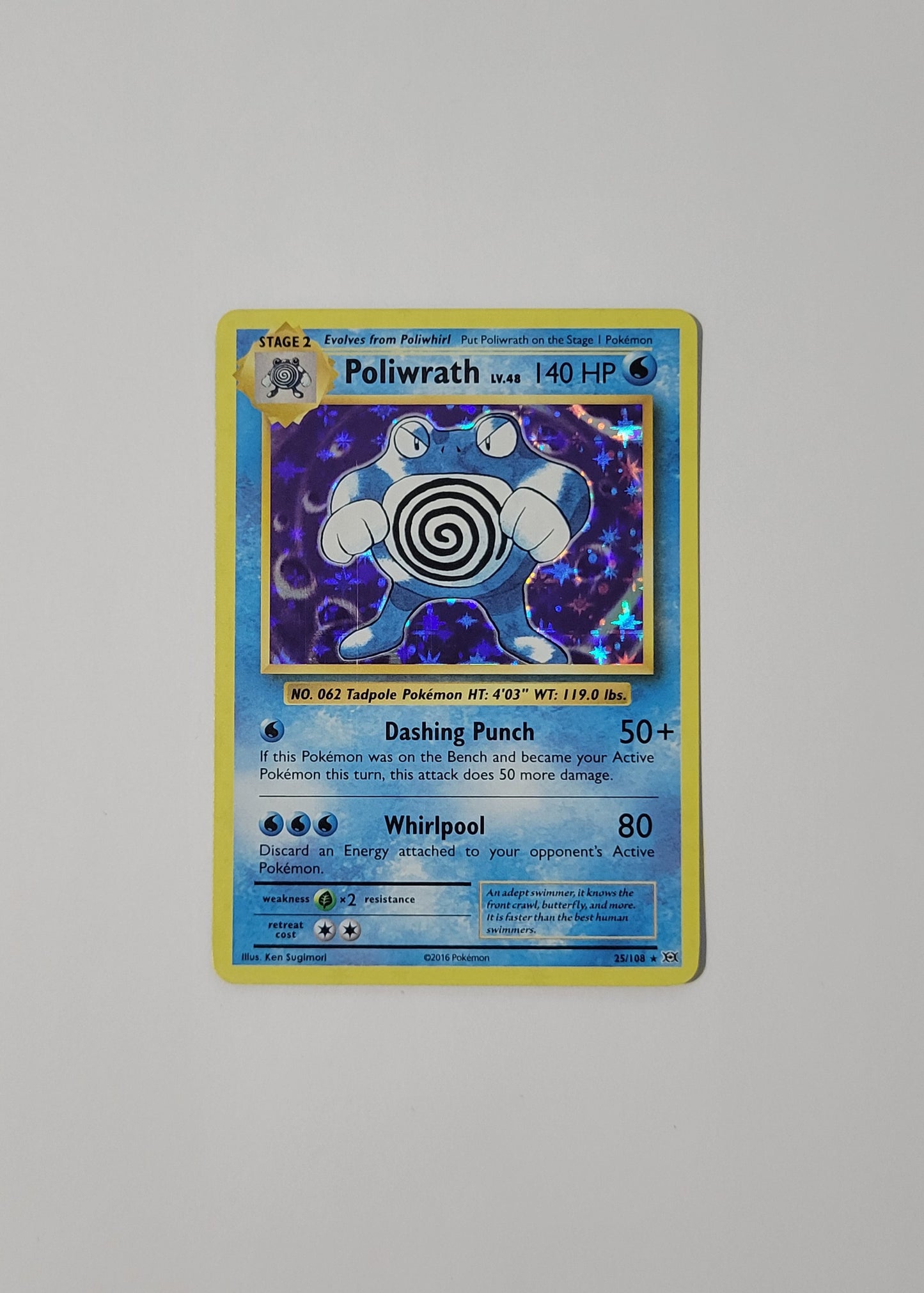 Poliwrath 25/108 (Holo) - Evolutions