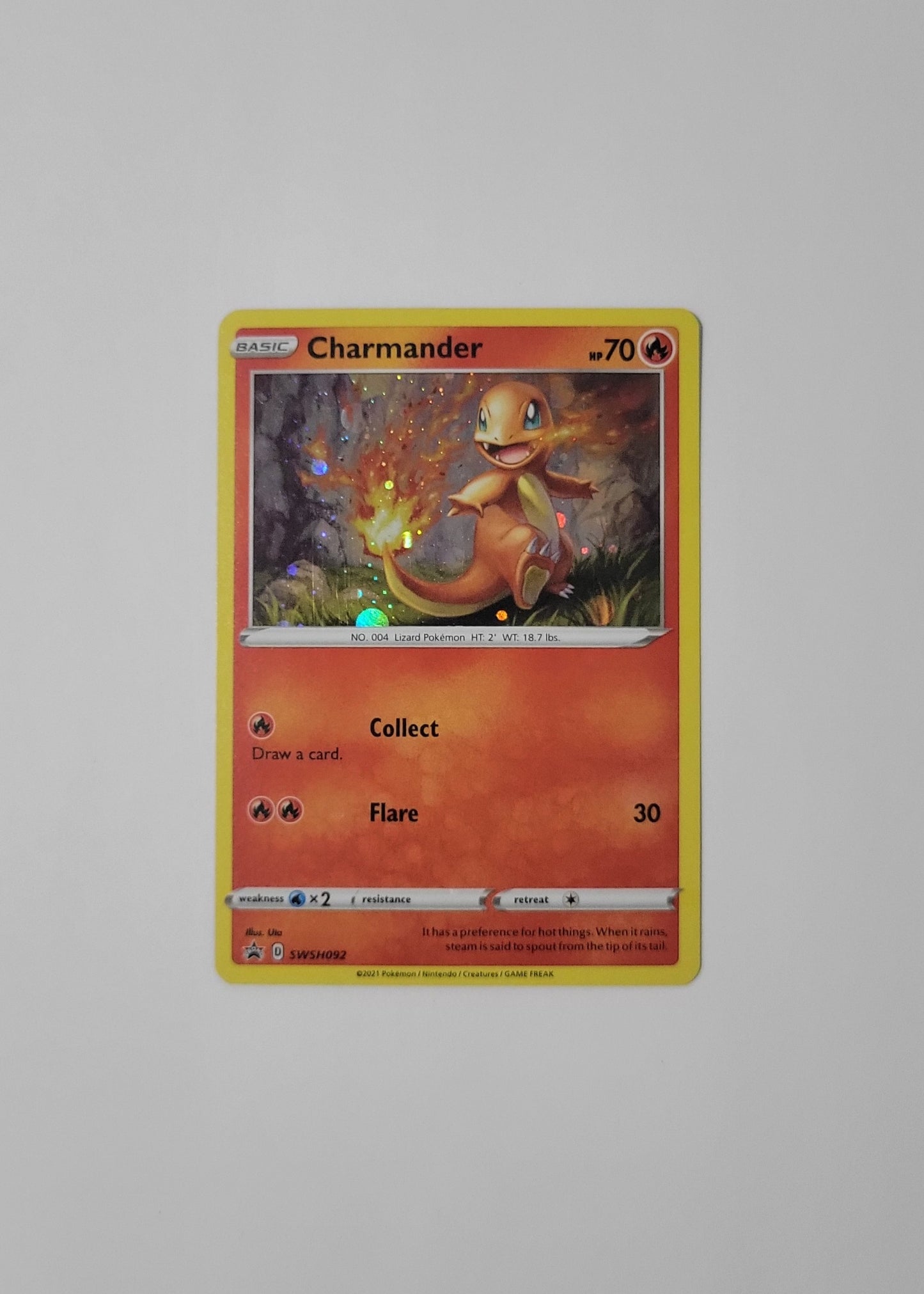 Charmander SWSH092 - Black Star Promo