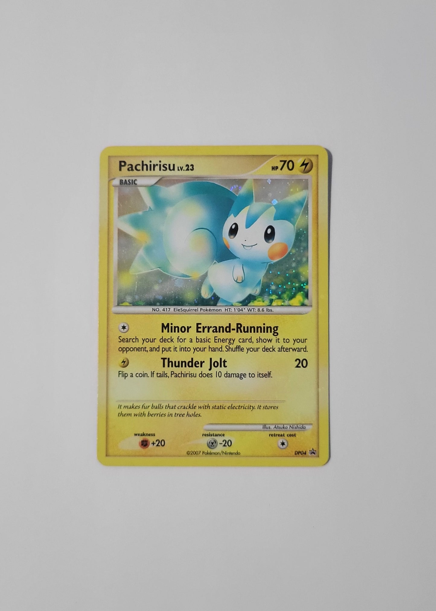 Pachirisu LV.23 DP04 - Black Star Promo