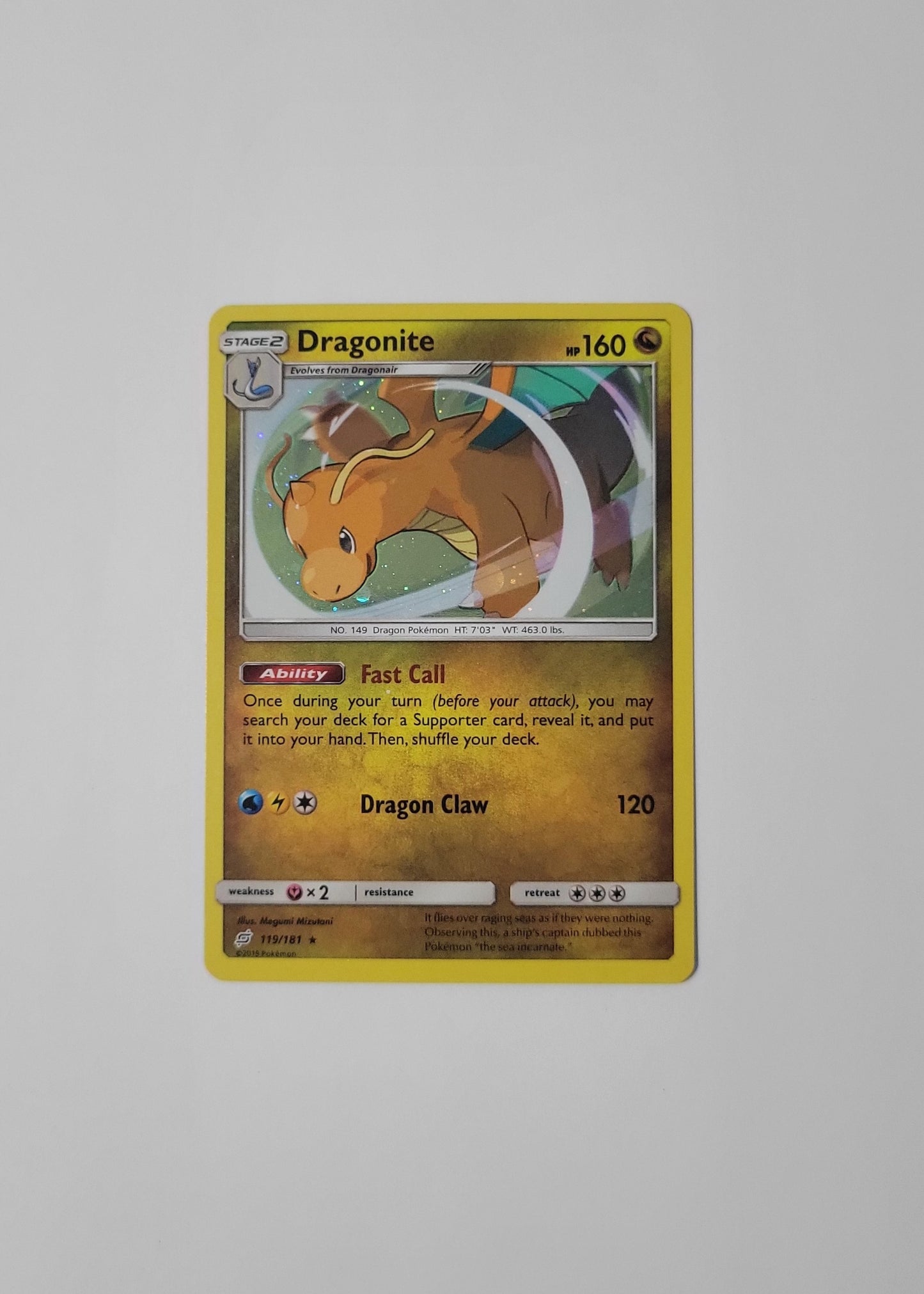 Dragonite 119/181 (Cosmos Holo) - Deck Exclusives