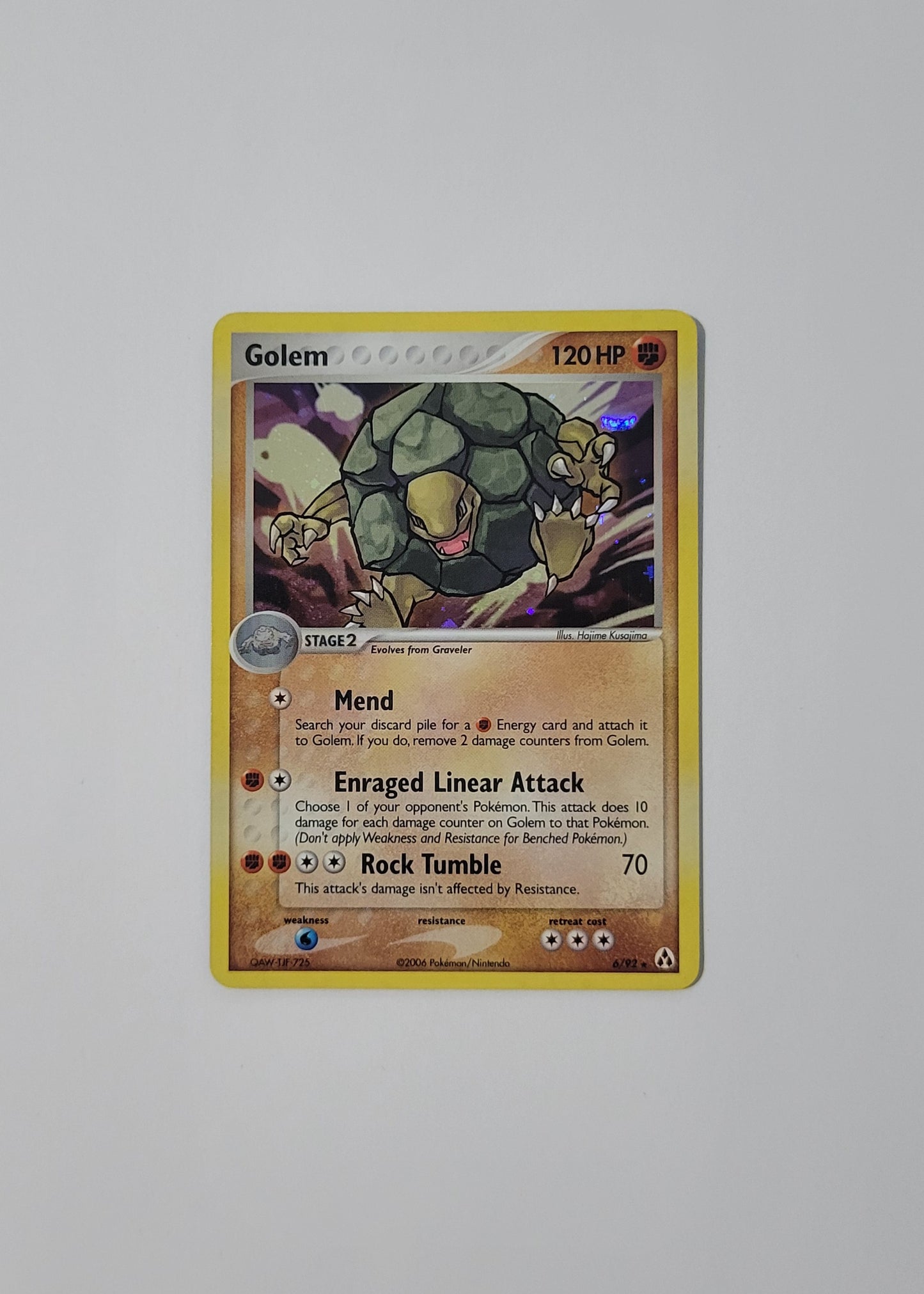 Golem 6/92 (Holo) - EX Legend Maker