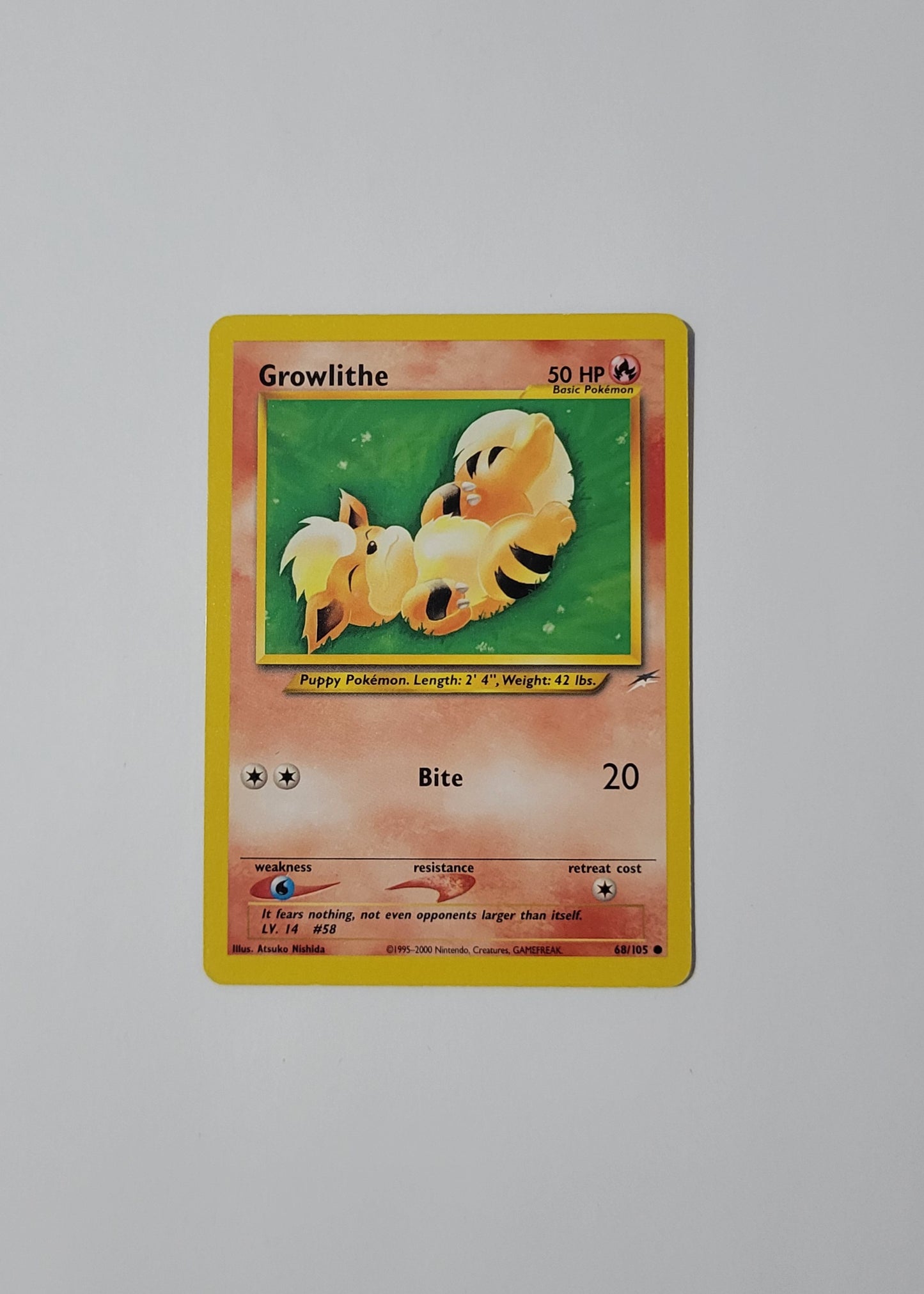Growlithe 68/105 - Neo Destiny