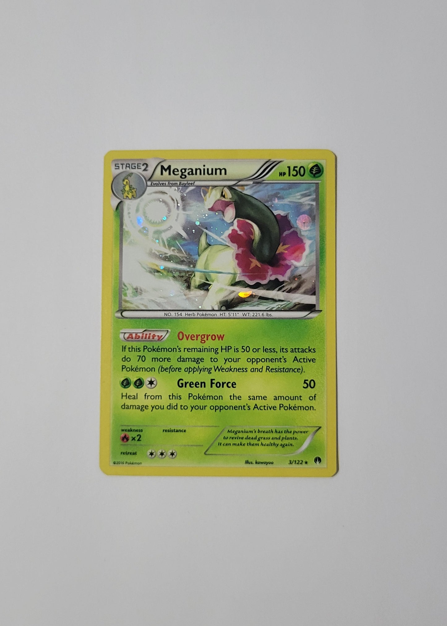 Meganium 3/122 (Cosmos Holo) - BREAKpoint