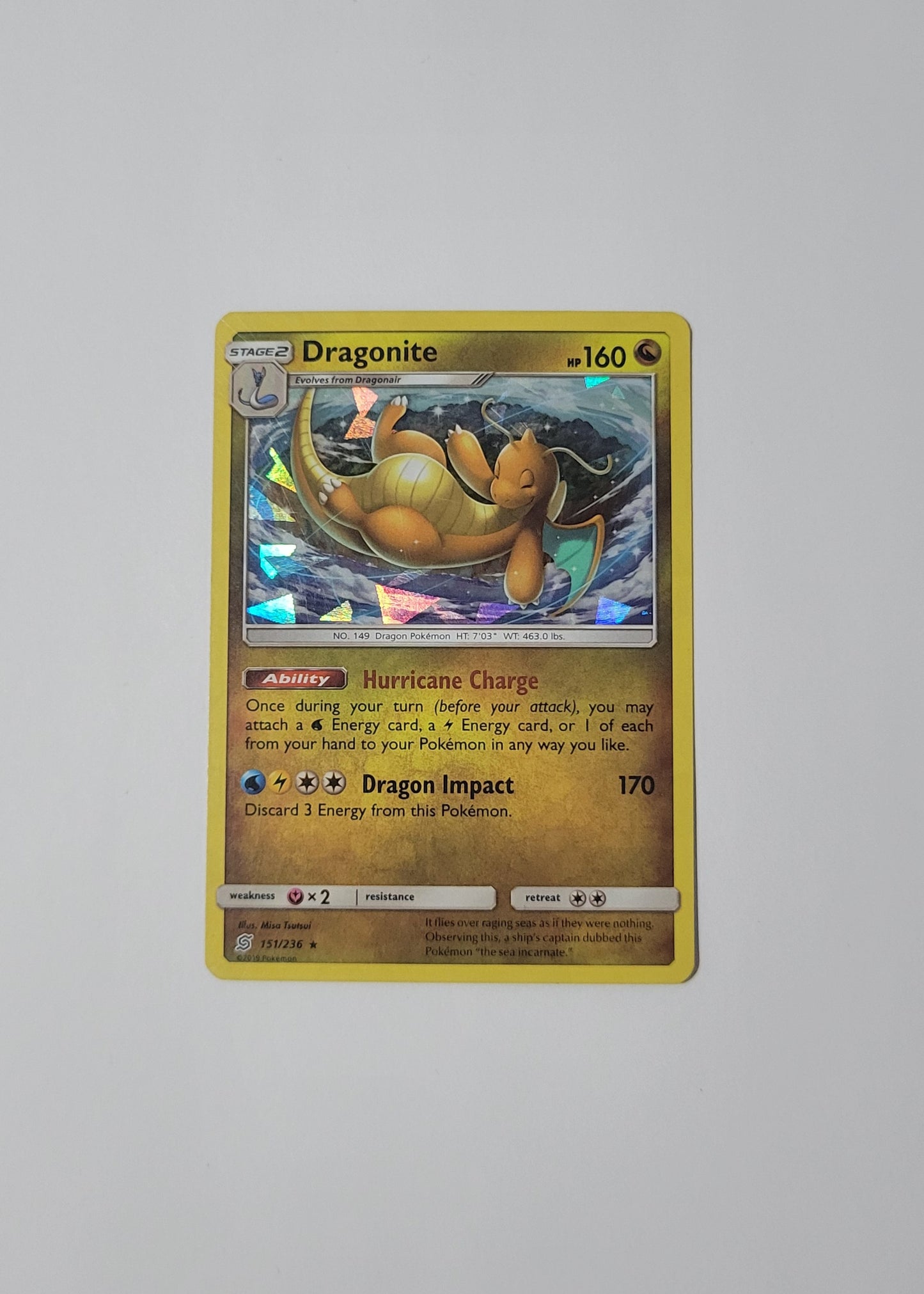 Dragonite 151/136 (Cracked Ice) - Unified Minds
