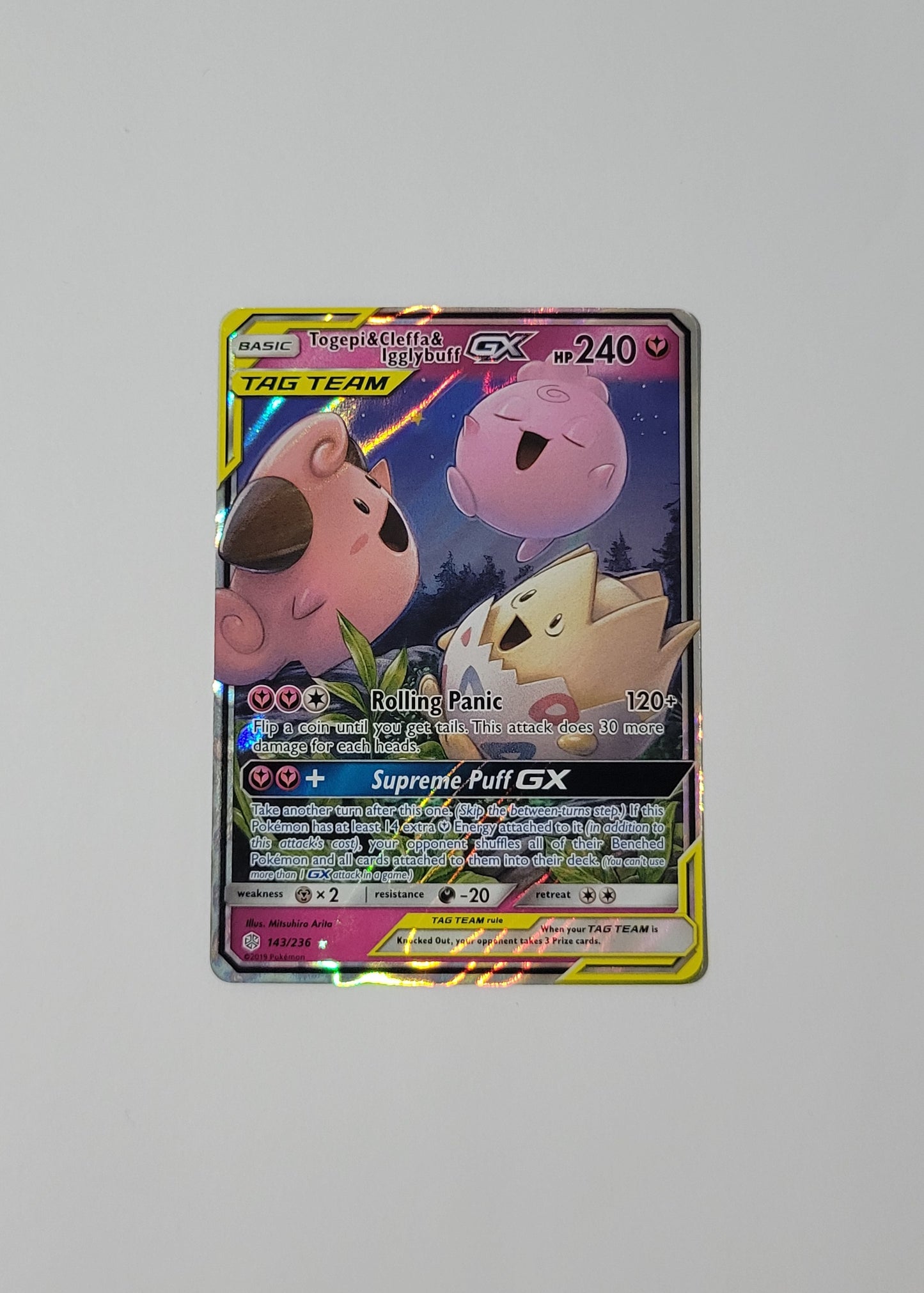 Togepi & Cleffa & Igglybuff GX 143/236 - Cosmic Eclipse