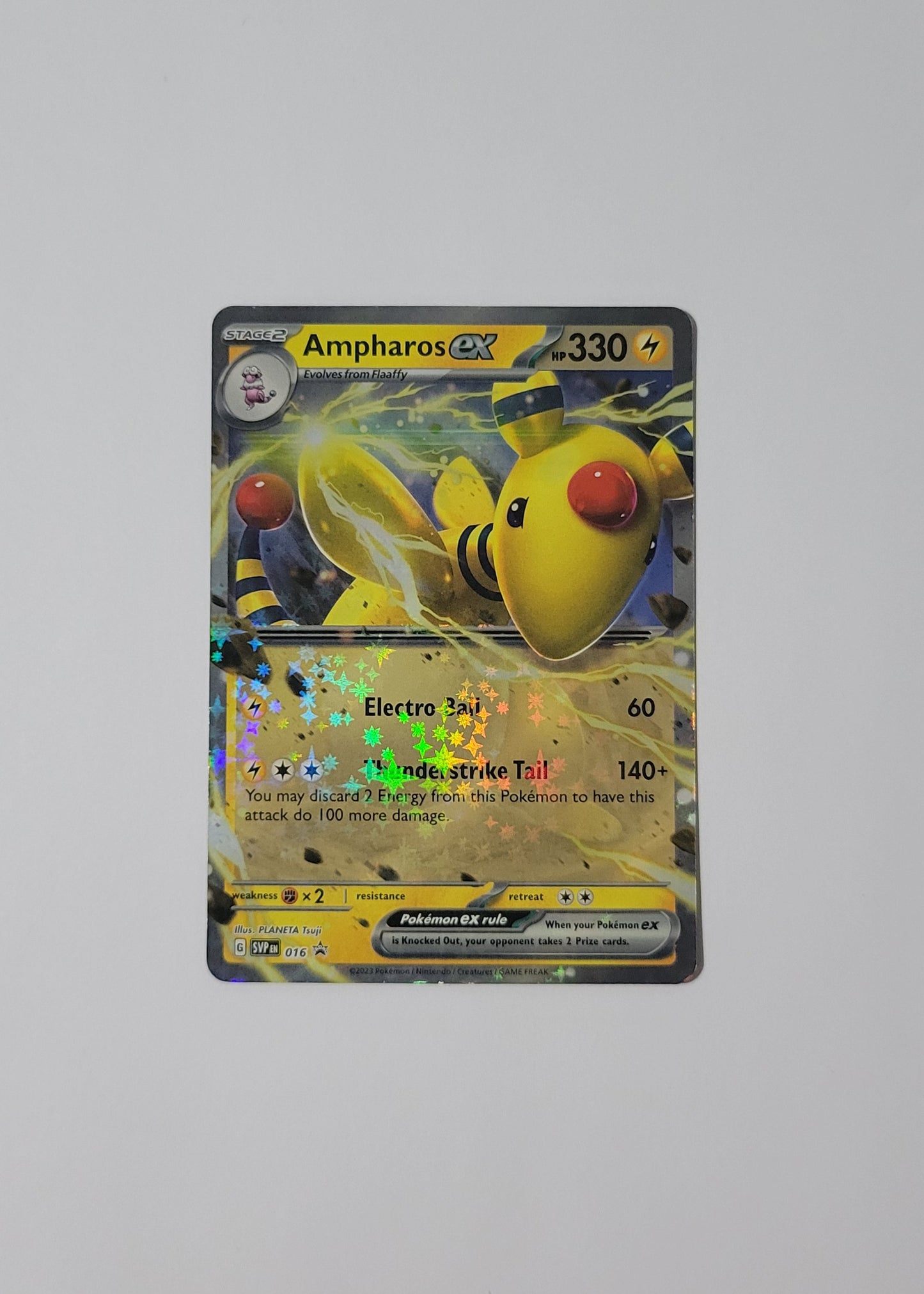 Ampharos ex SVP016 - Black Star Promo