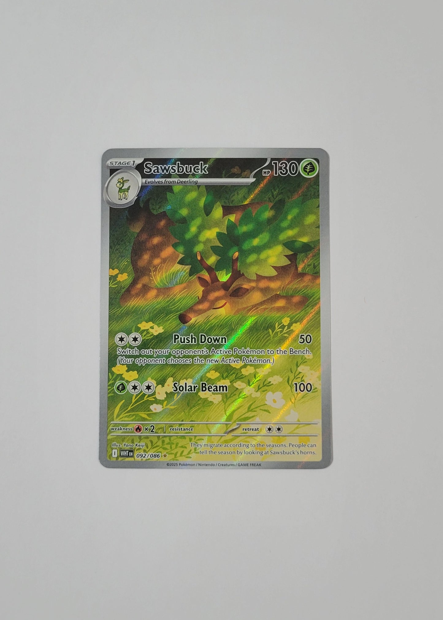 Sawsbuck 092/086 - White Flare