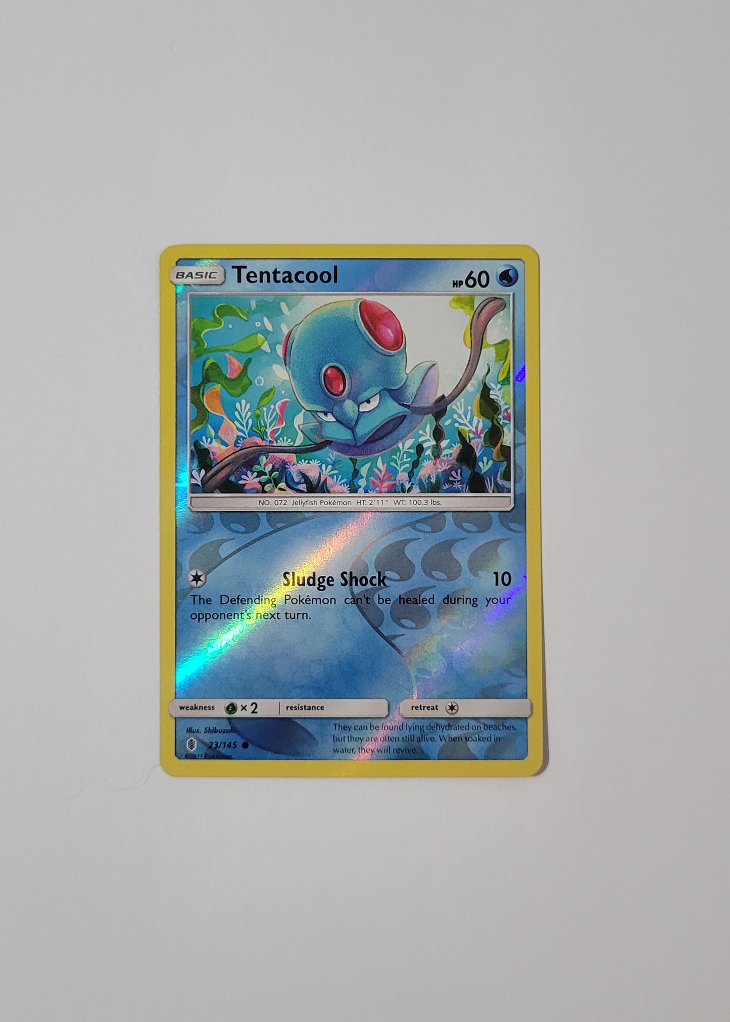 Tentacool 23/145 (Reverse Holo) - Guardians Rising