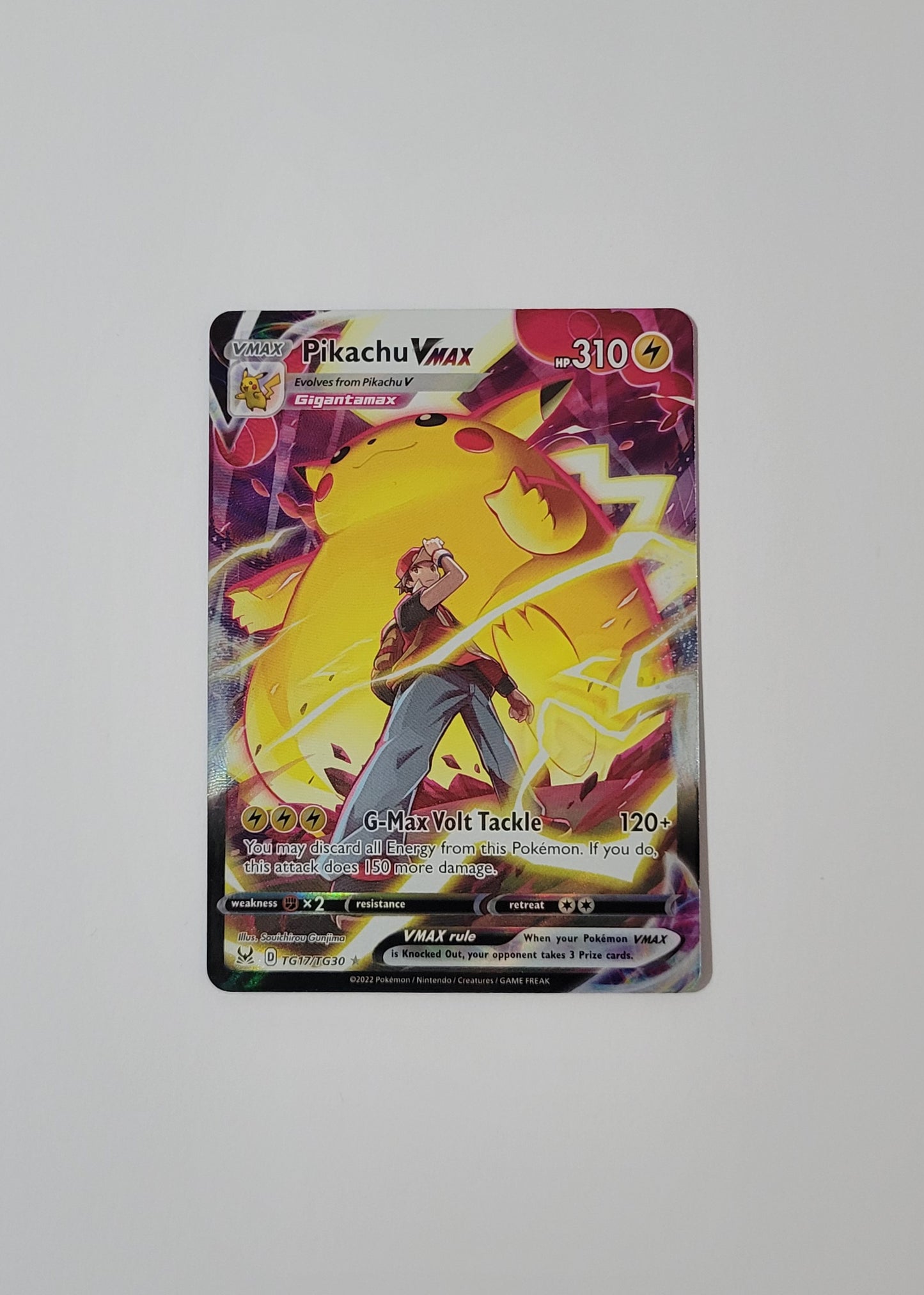 Pikachu VMAX TG17/TG30 - Lost Origin: Trainer Gallery
