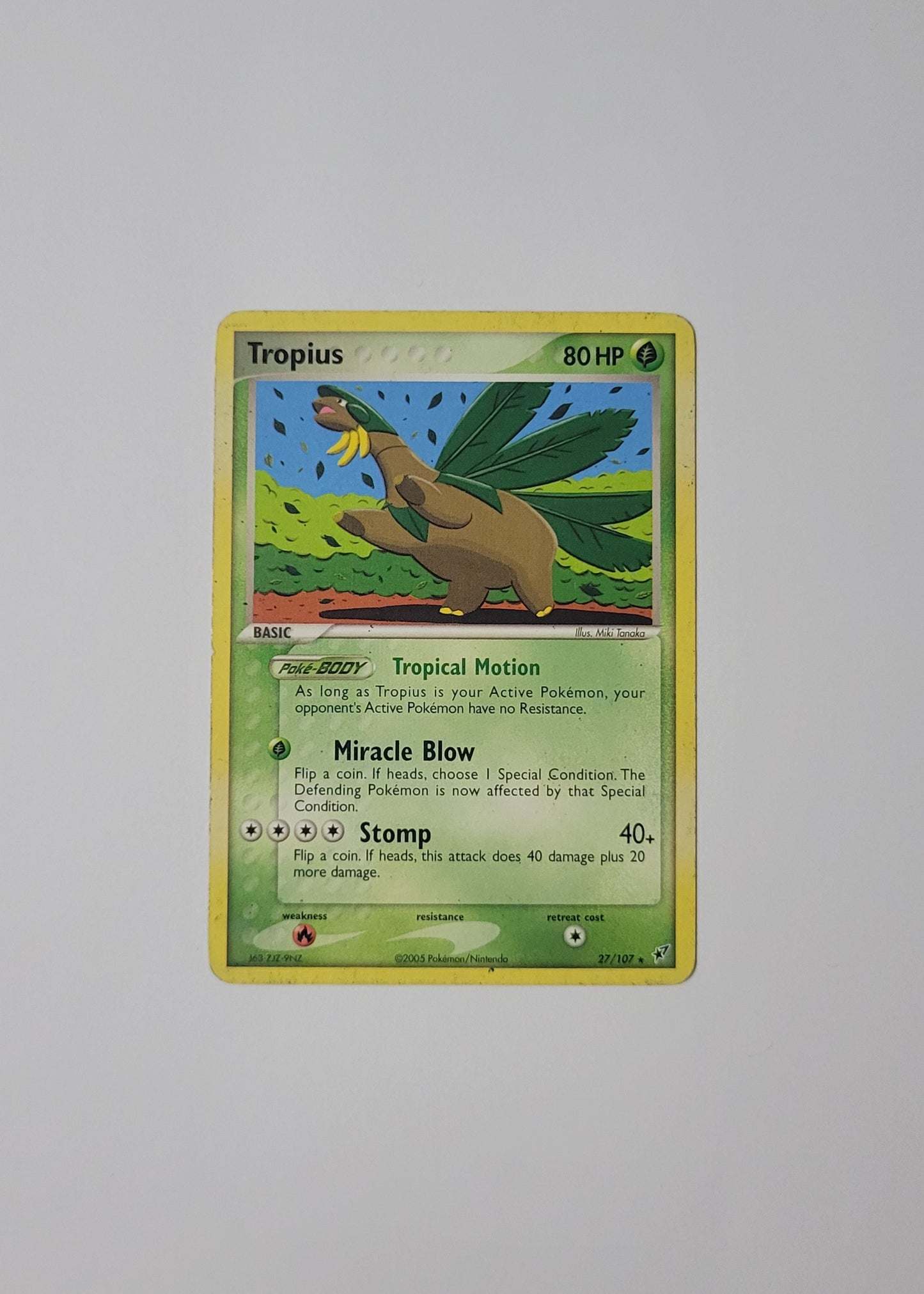Tropius 27/107 - EX Deoxys