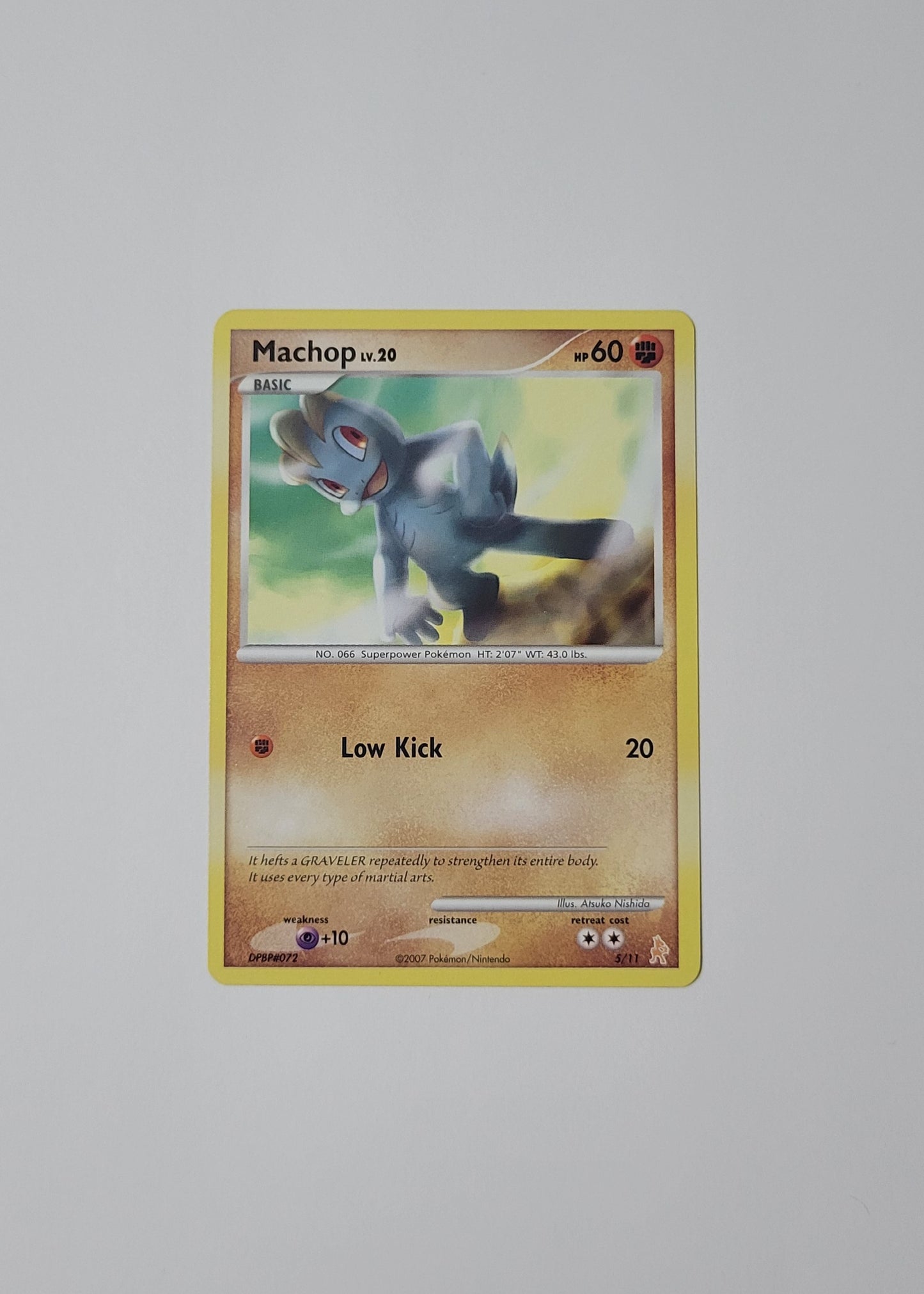 Machop 5/11 - Diamond & Pearl: Trainer Kit - Lucario