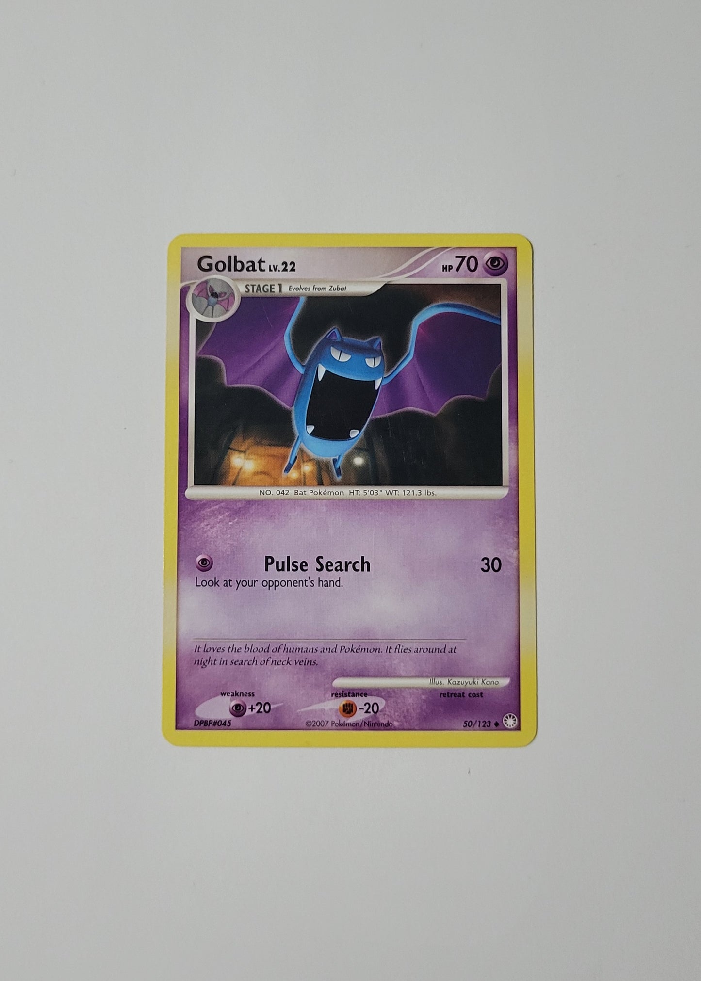Golbat 50/123 - Mysterious Treasures