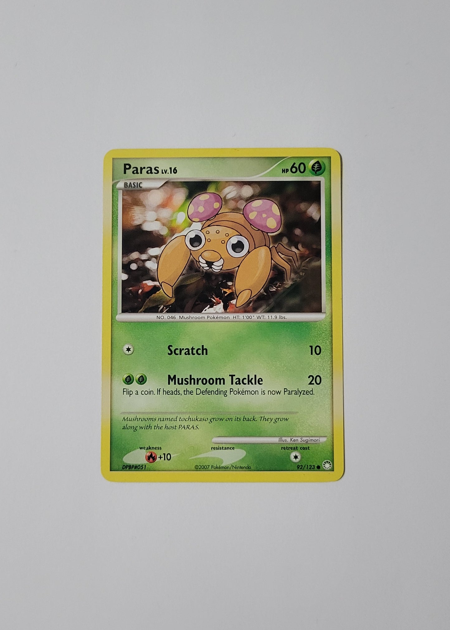 Paras 92/123 - Mysterious Treasures