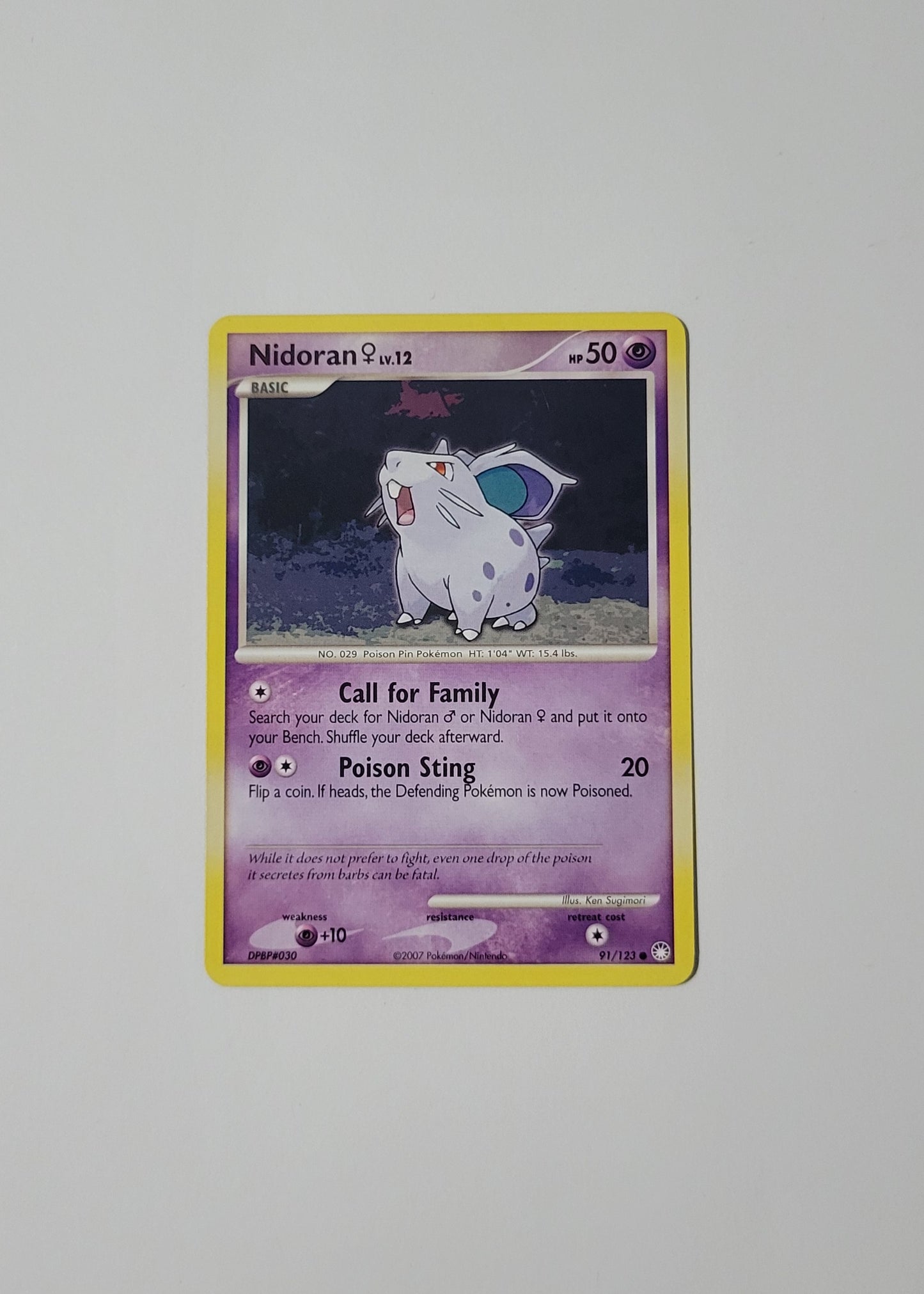 Nidoran 91/123 - Mysterious Treasures