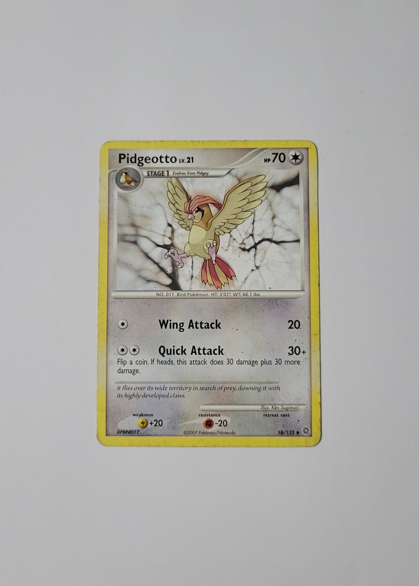 Pidgeotto 58/132 - Secret Wonders
