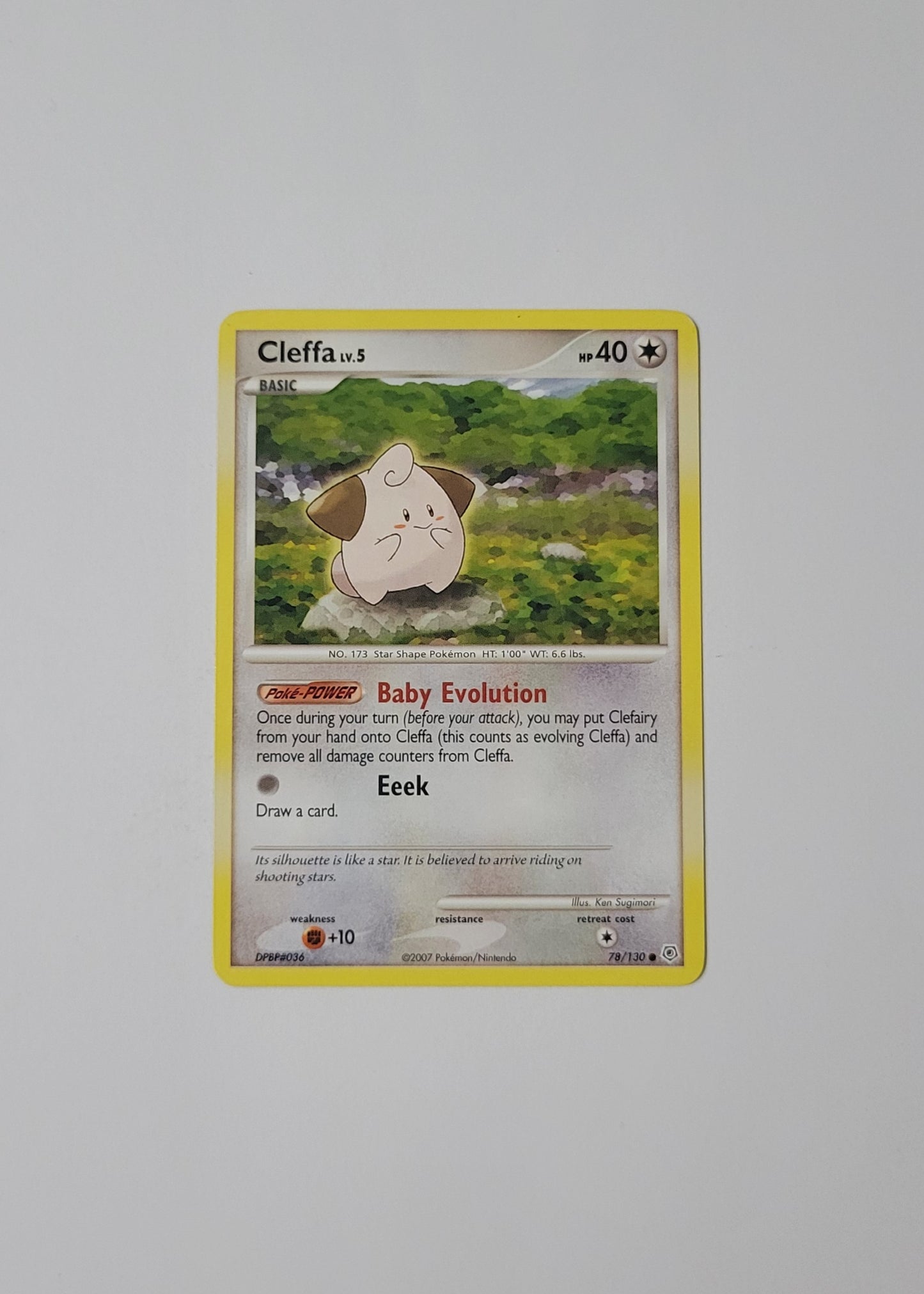 Cleffa 78/130 - Diamond & Pearl Base Set