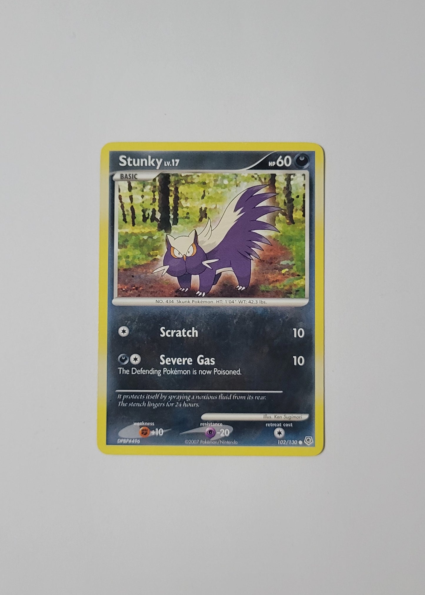 Stunky 102/130 - Diamond & Pearl Base Set