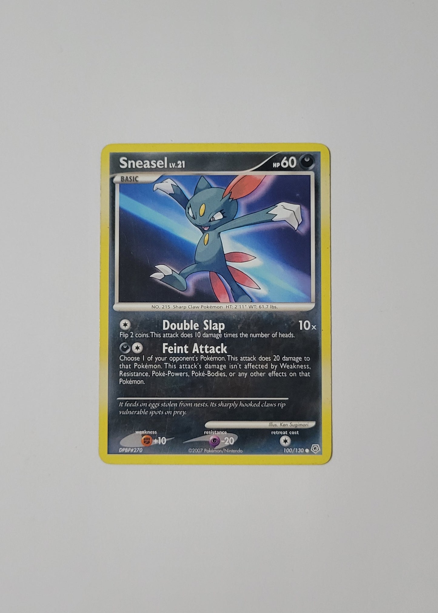 Sneasel 100/130 - Diamond & Pearl Base Set