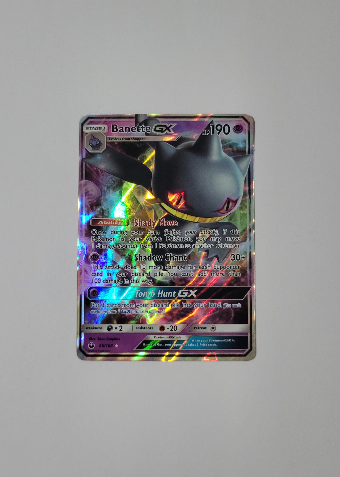 Banette GX 66/168 - Celestial Storm