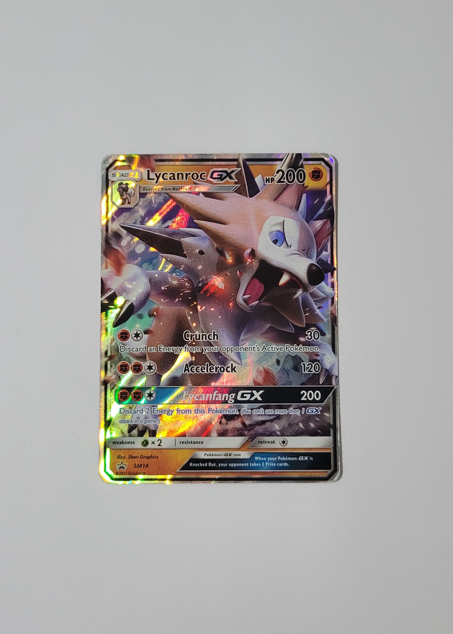 Lycanroc GX SM14 - Black Star Promo