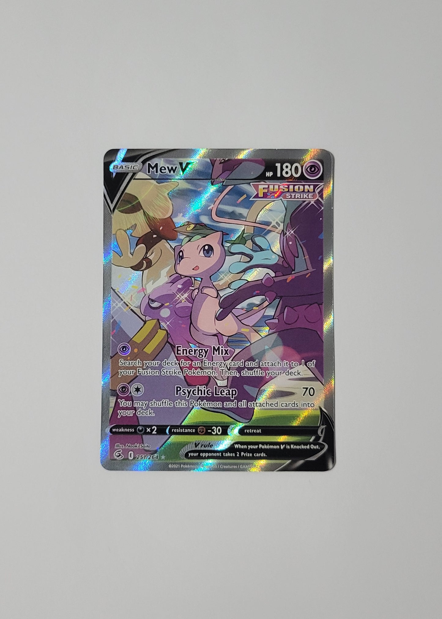 Mew V 251/264 - Fusion Strike