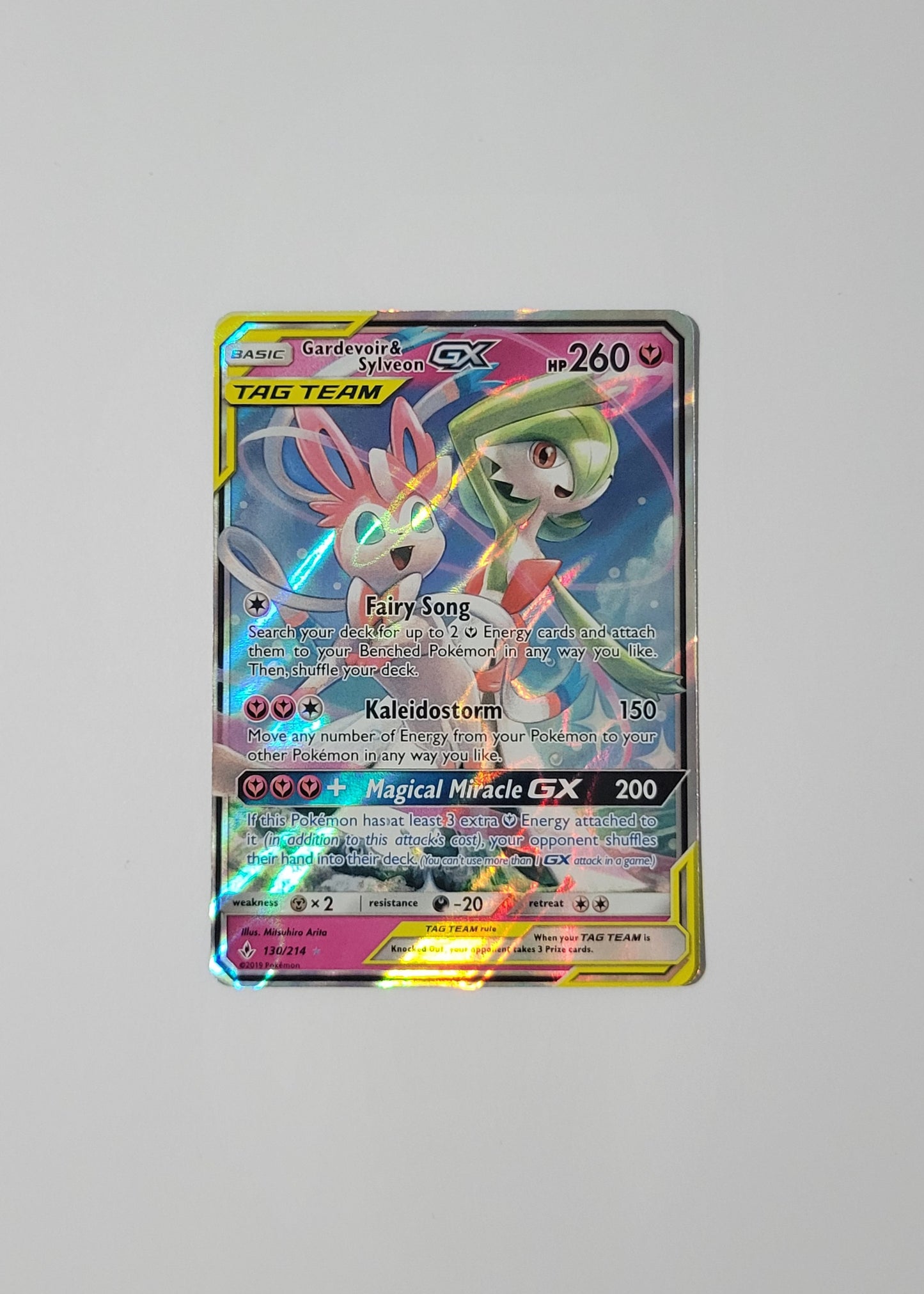 Gardevoir & Sylveon GX 130/214 - Unbroken Bonds
