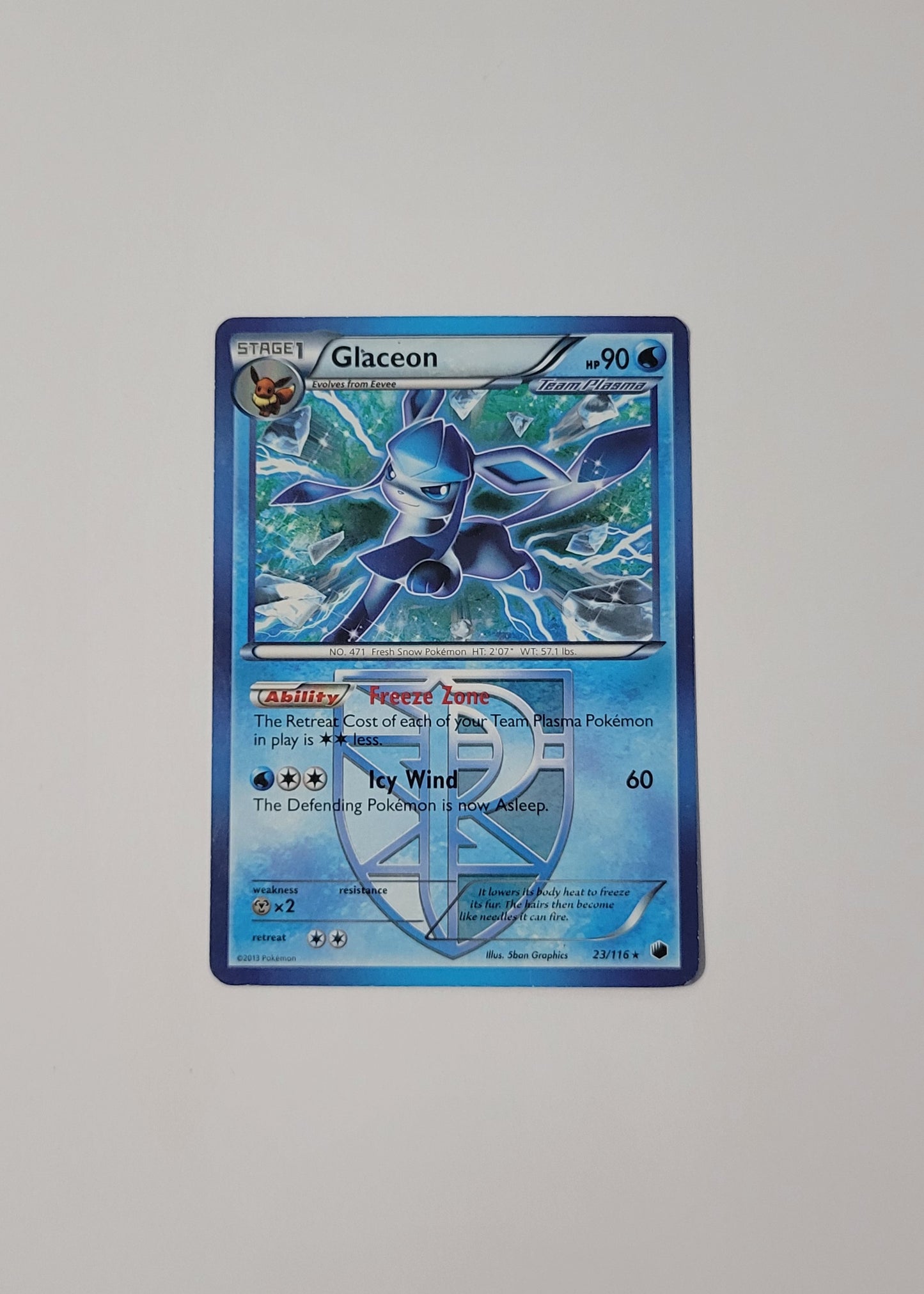 Glaceon 023/116 - Plasma Freeze