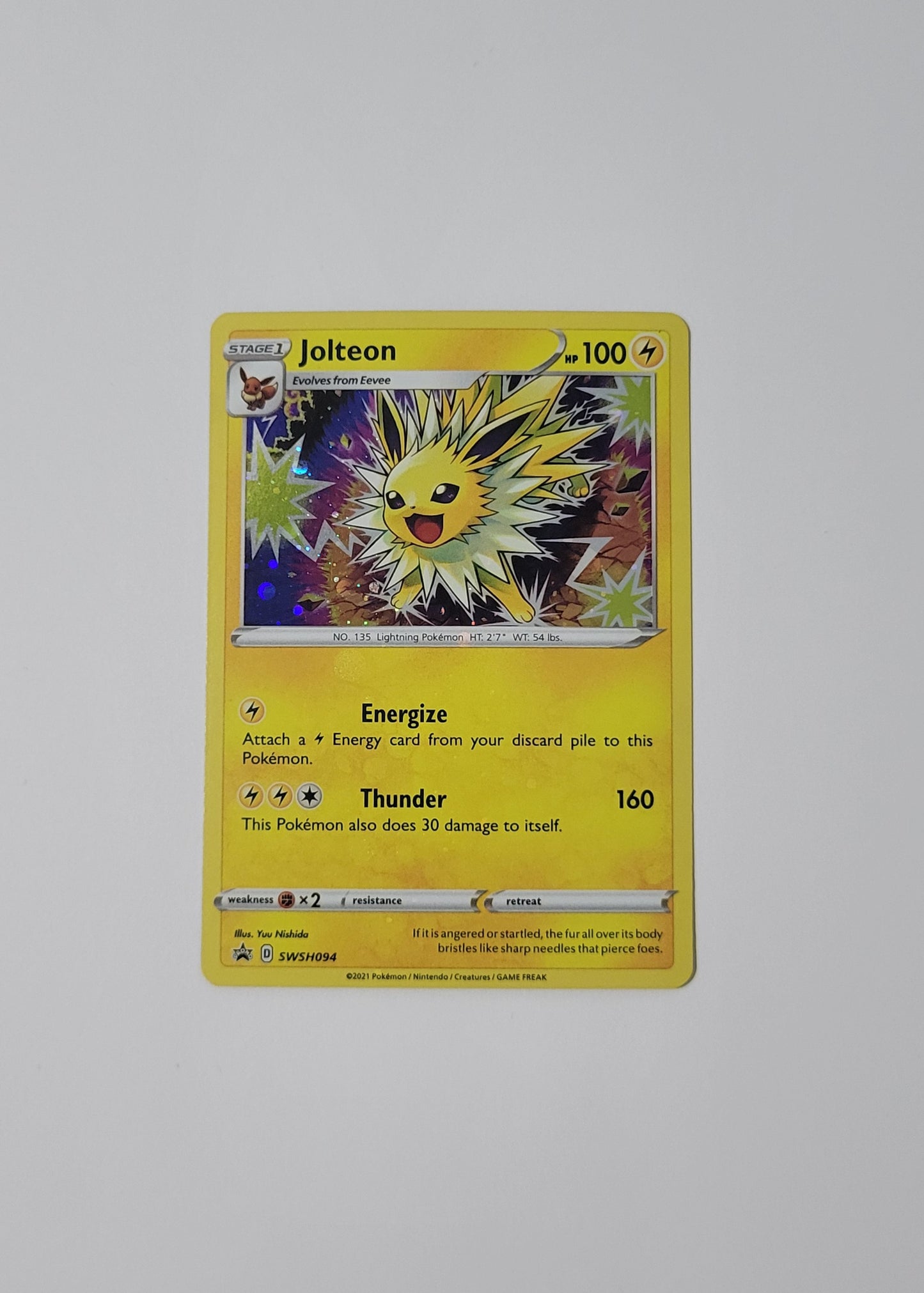 Jolteon SWSH094 - Black Star Promo