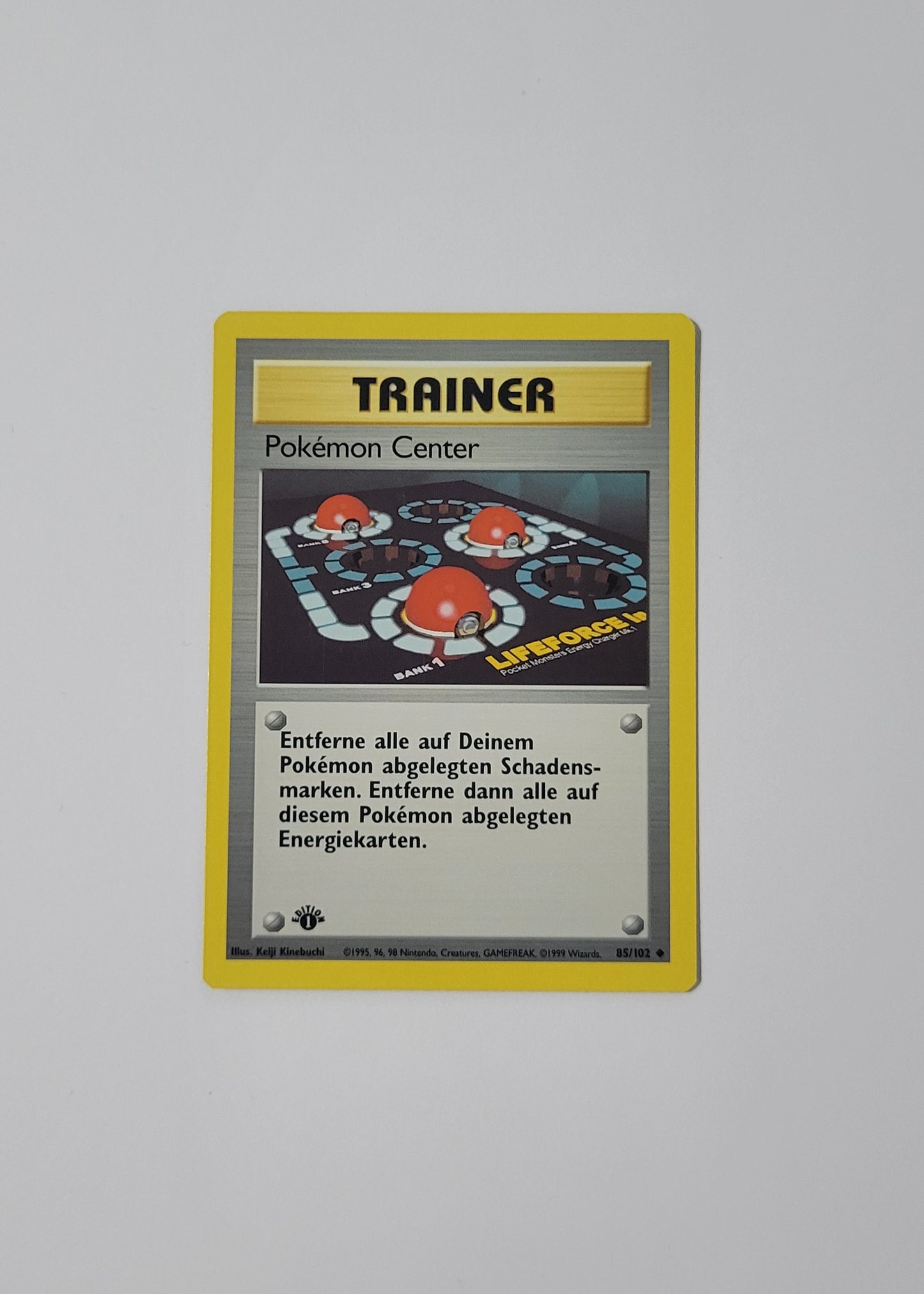 Pokémon Center 85/102 - Base Set (German, 1st Edition)