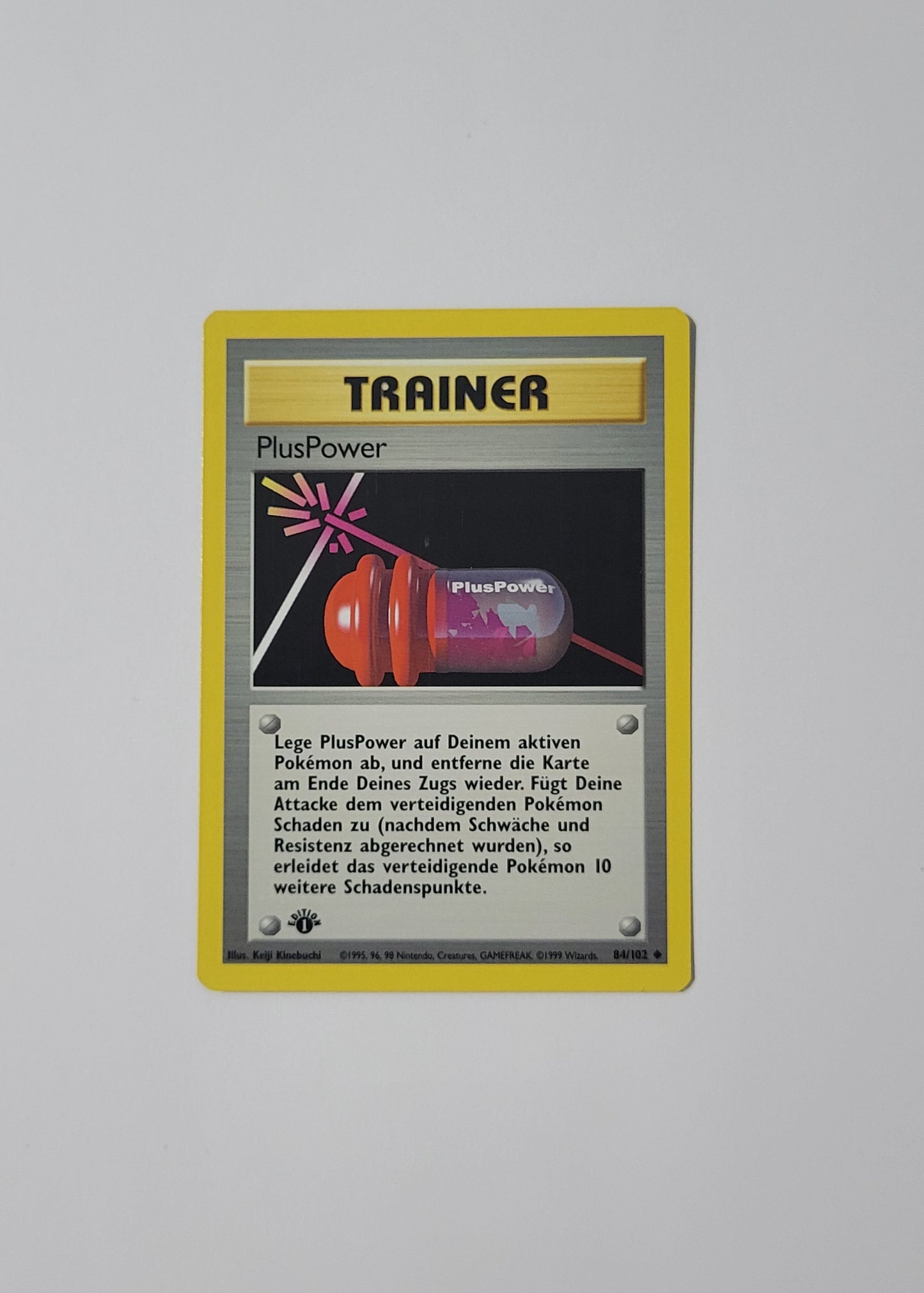 PlusPower 84/102 - Base Set (German, 1st Edition)