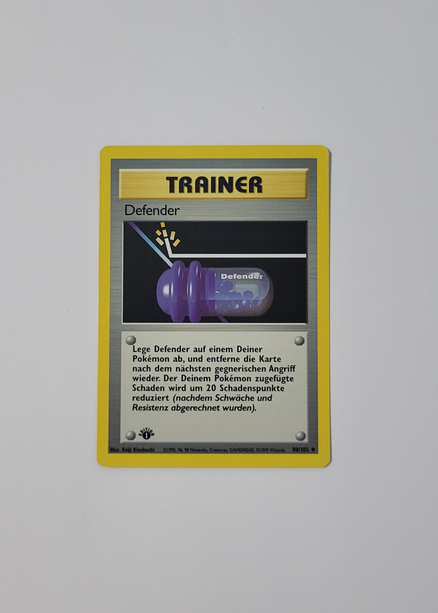 Defender 80/102 - Base Set (German, 1st Edition)