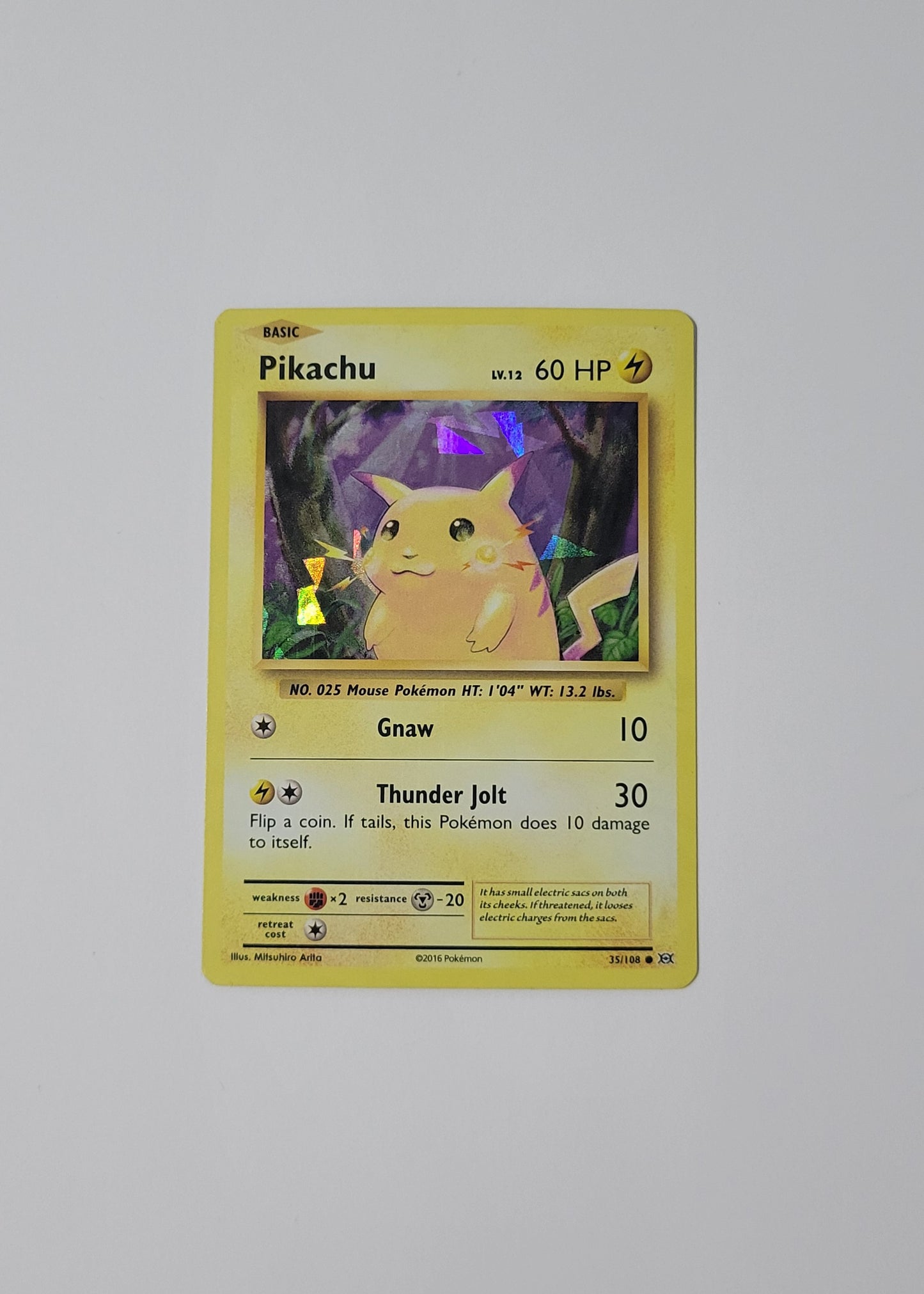 Pikachu 35/108 (Cracked Ice) - Evolutions