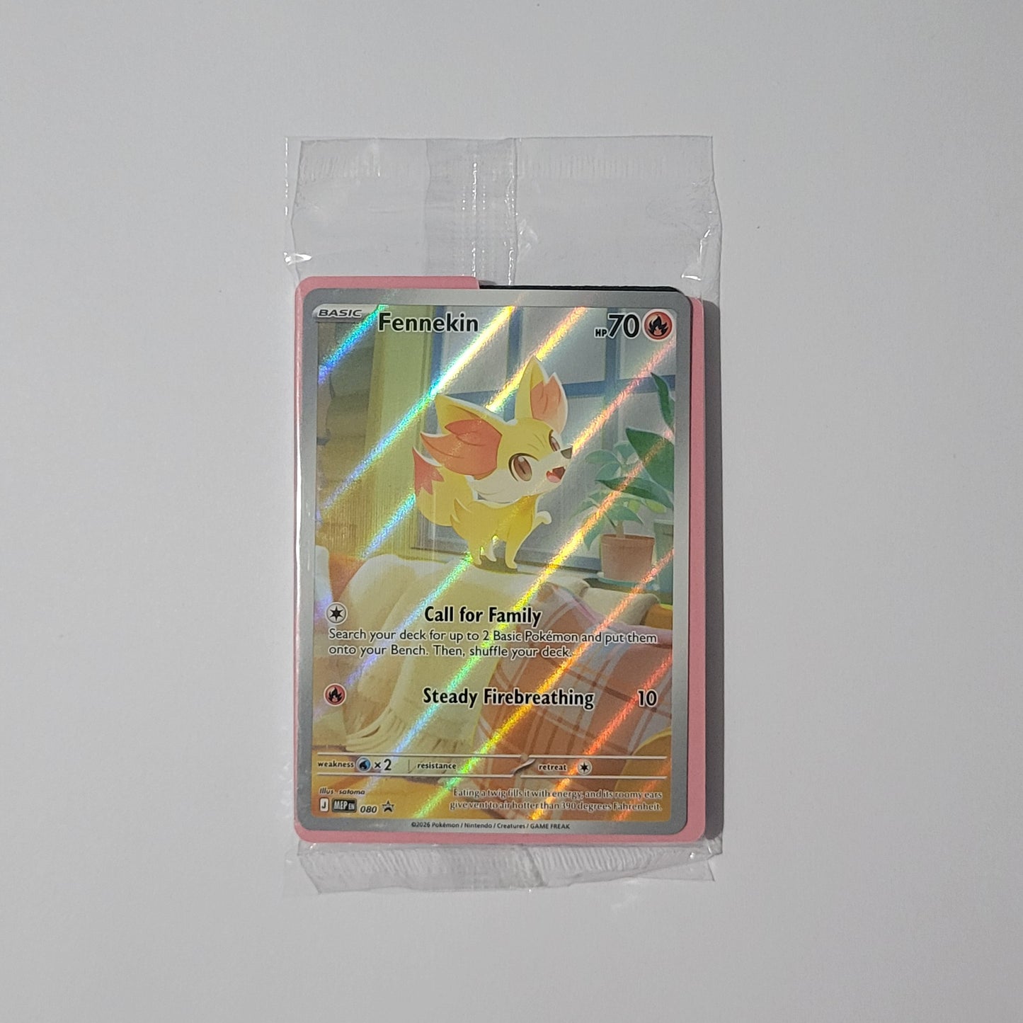 Fennekin MEP080 (Sealed) - Black Star Promo