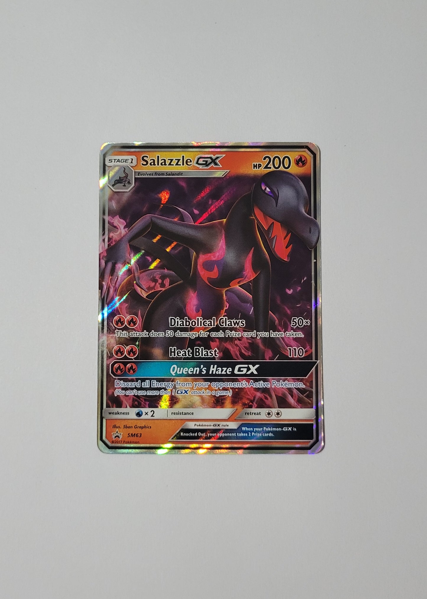 Salazzle GX SM63 - Black Star Promo